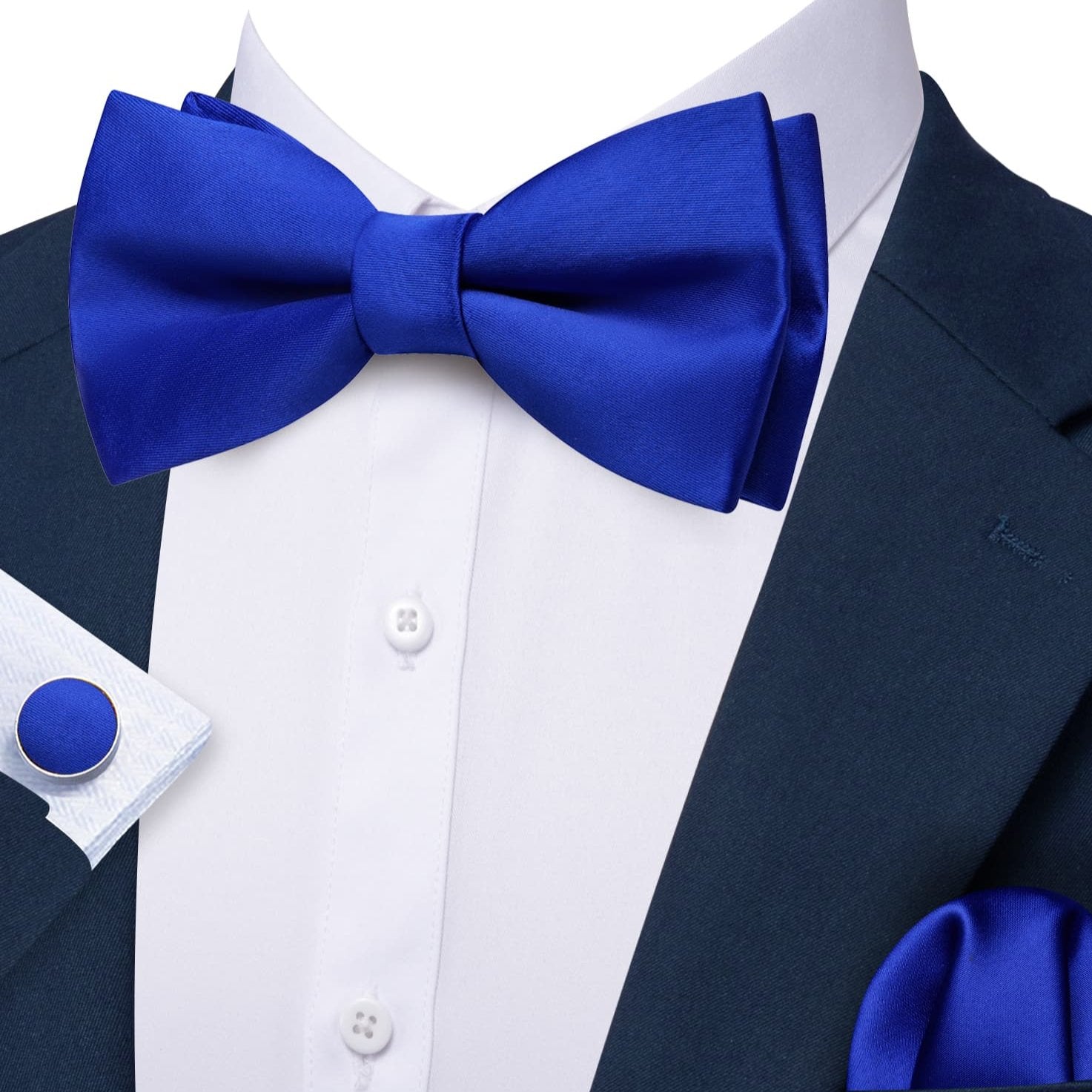 Bobby Blue top Bespoke Bowtie Set