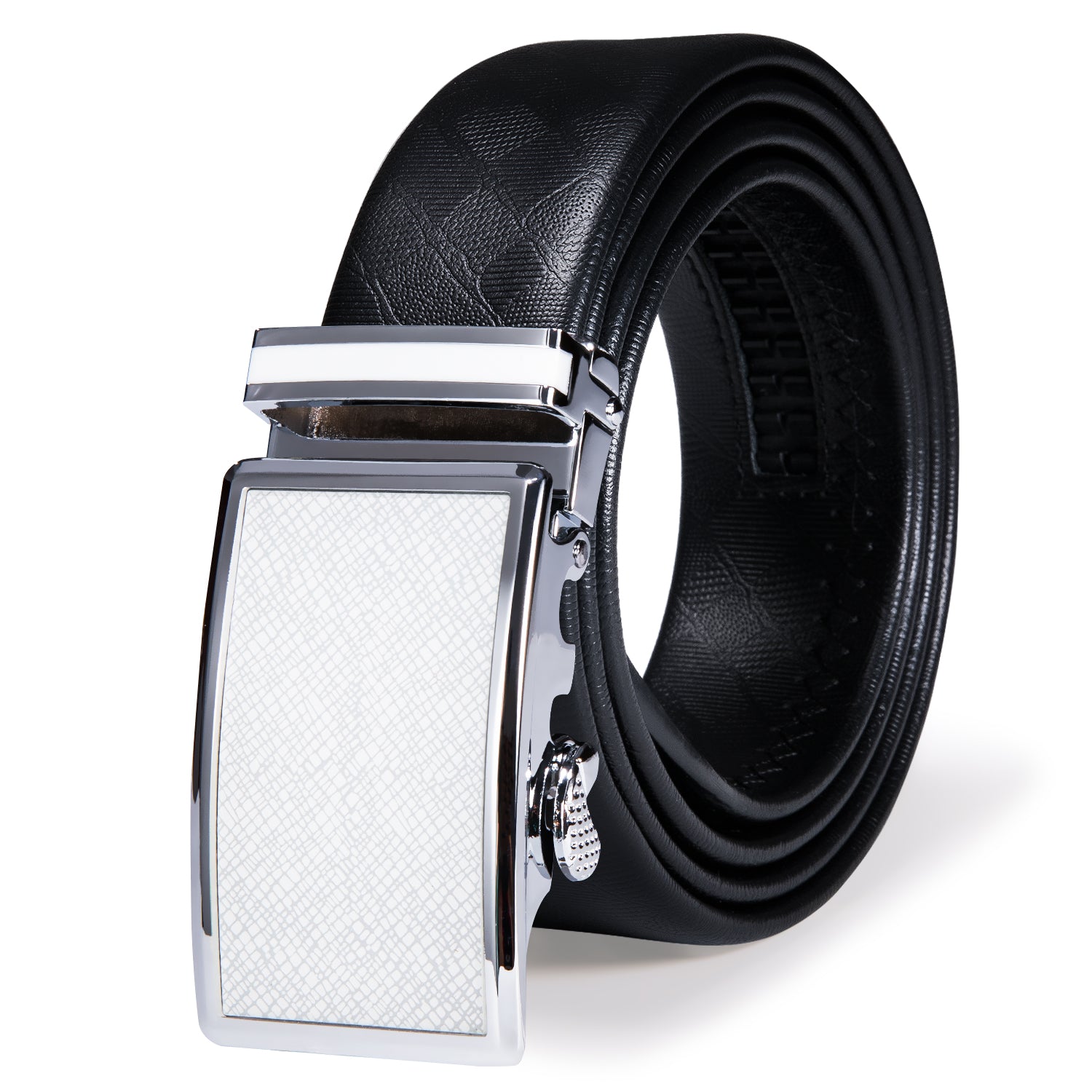 Men Belts Metal Automatic Buckle Brand High Quality Leather Belts for Men Famous Brand Luxury Work