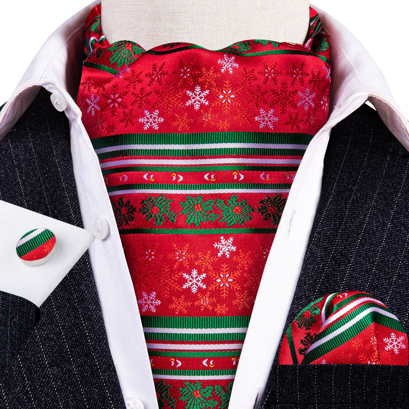 Christmas mens ascot