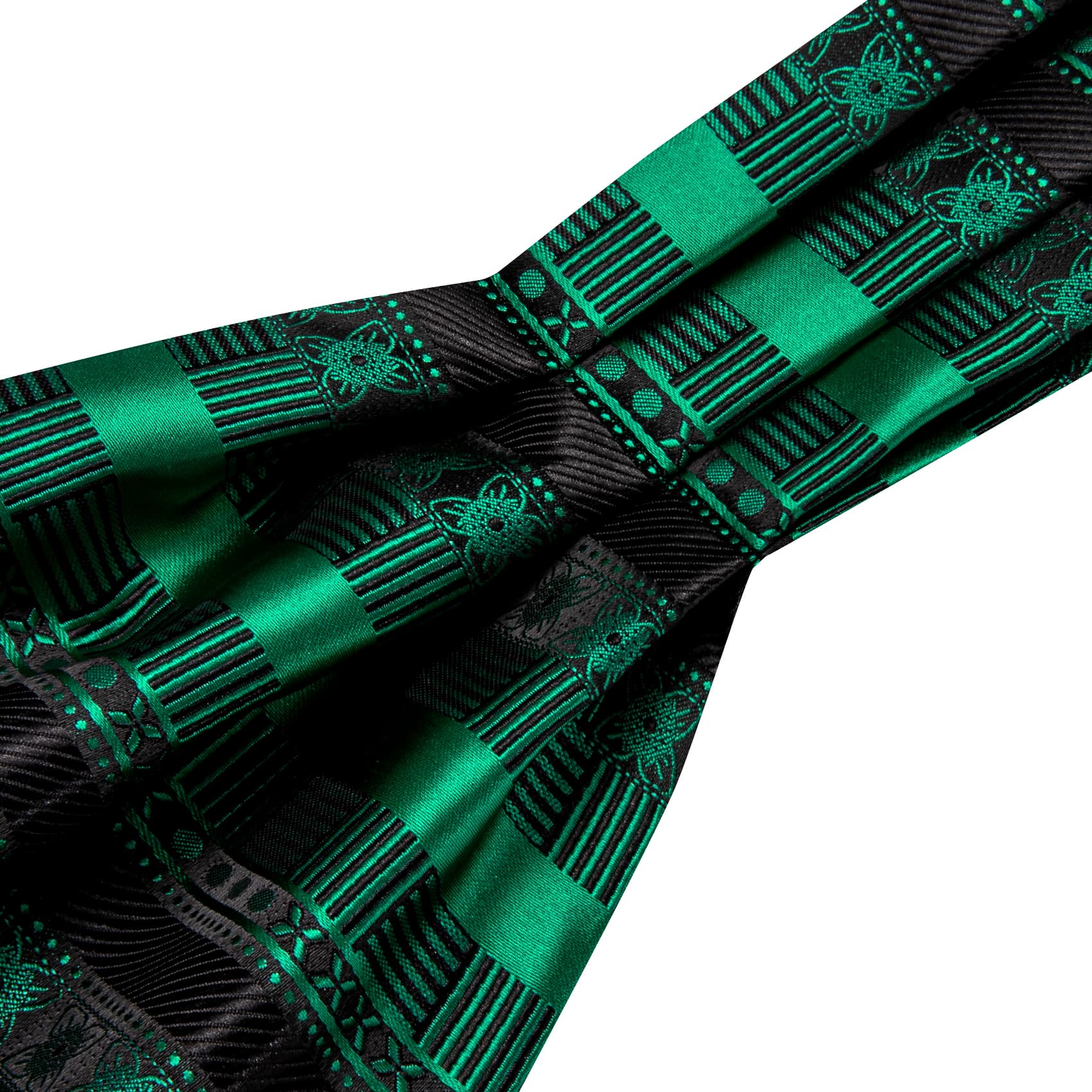 Novelty dark green tie set for men 