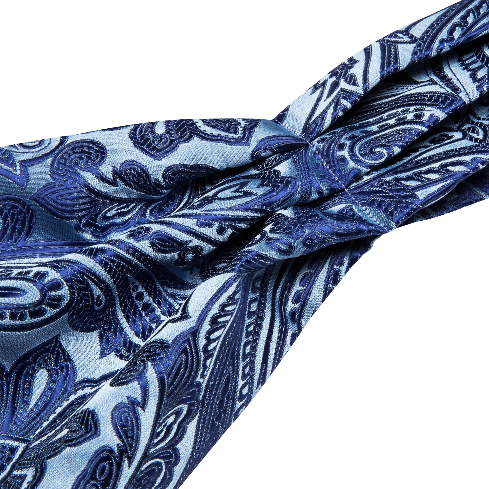 dark blue ascot