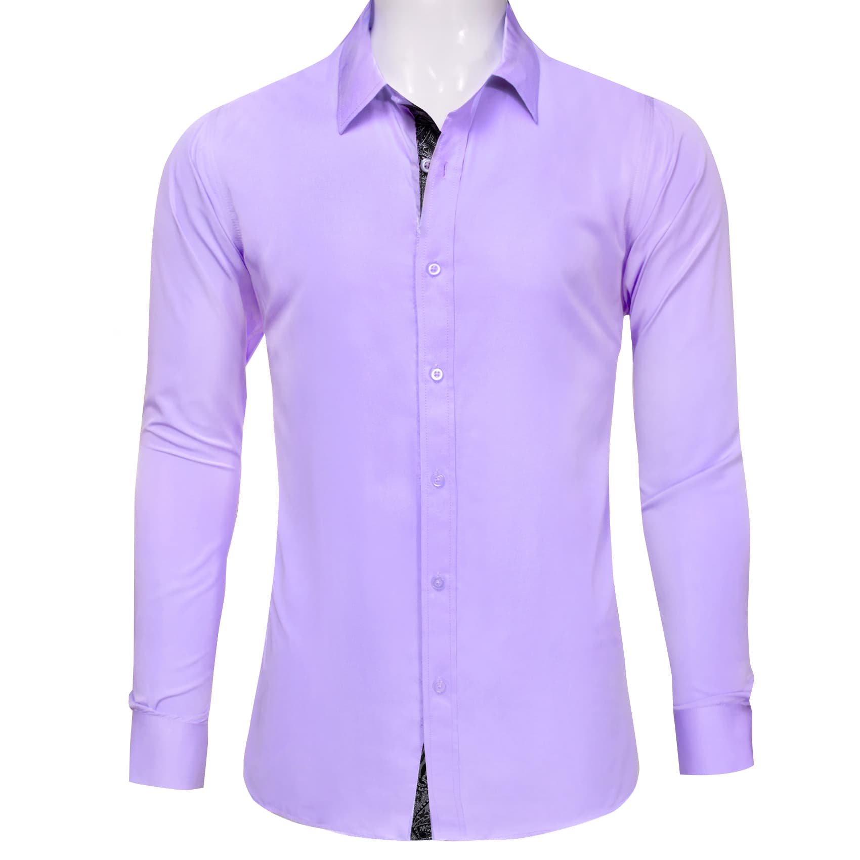 purple dress shirt mens