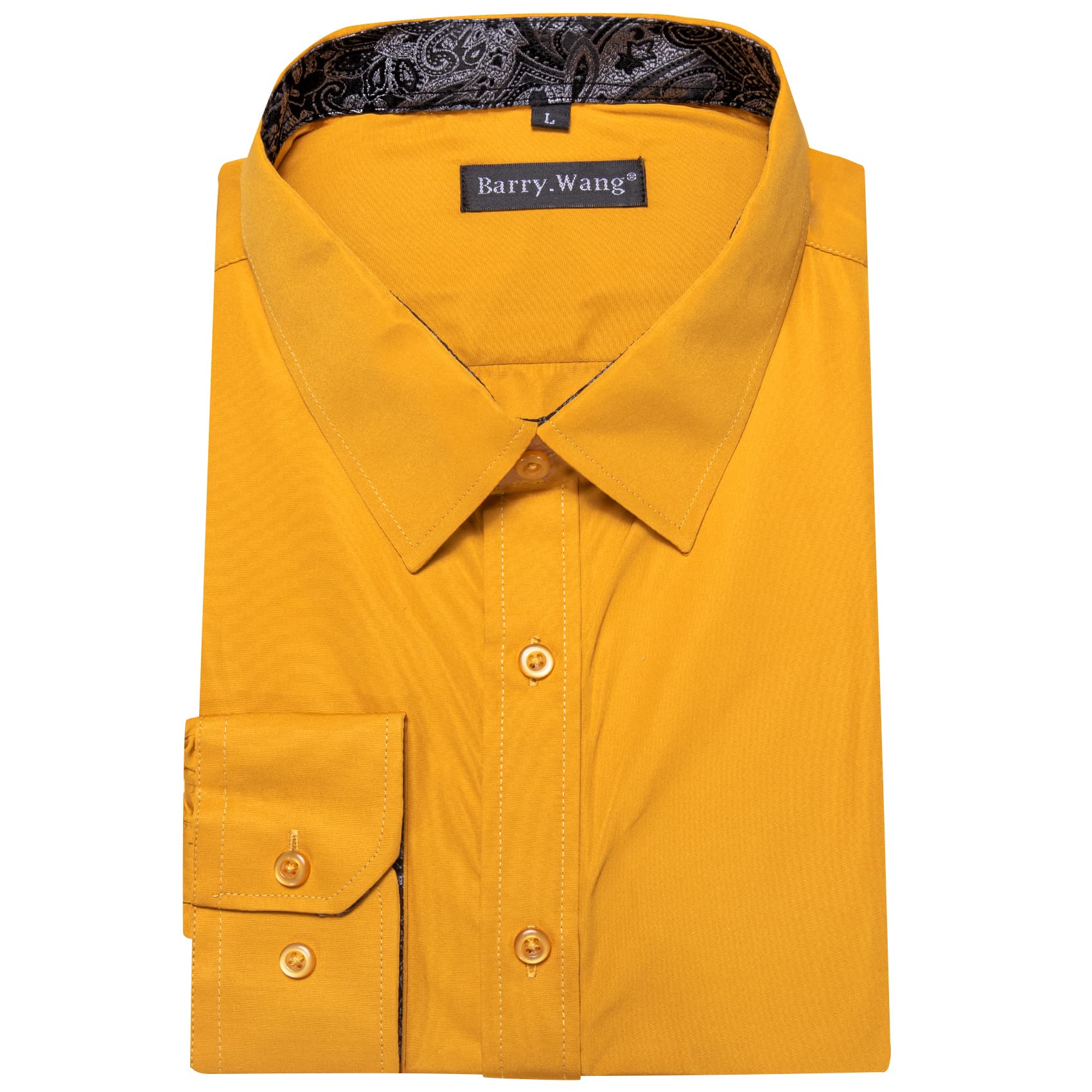 yellow shirt mens solid gold shirt mens gold clothes