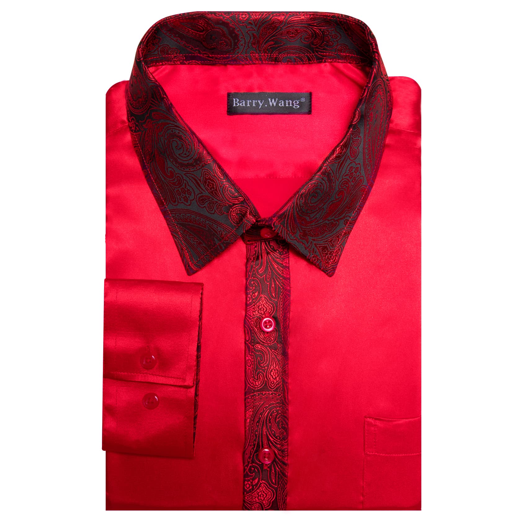 silk button down shirt mens