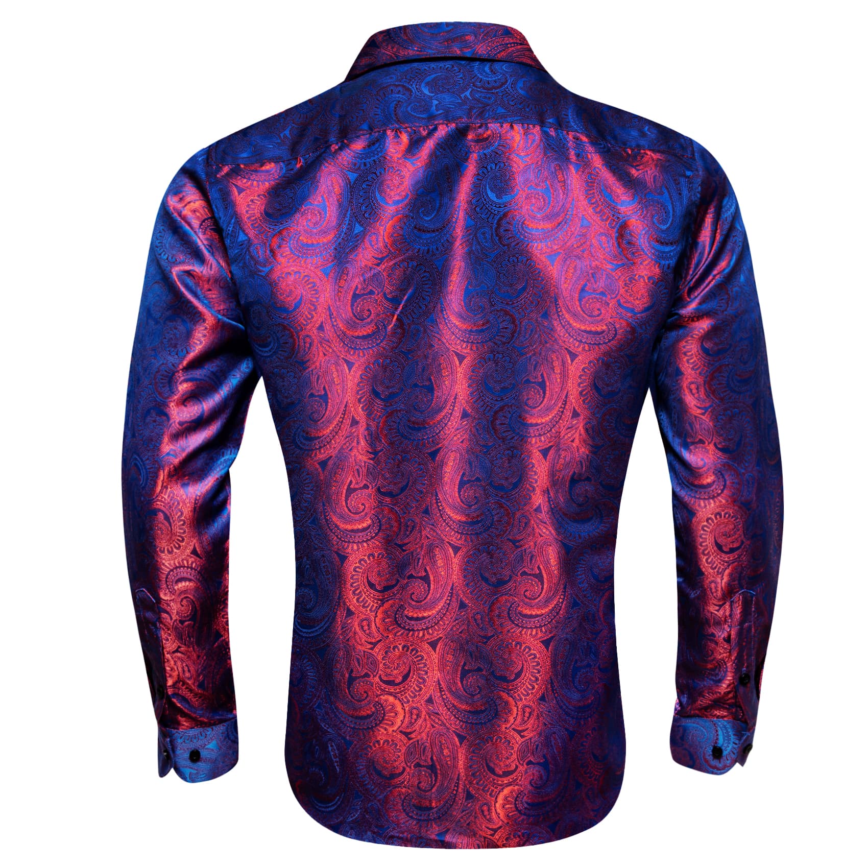 men's silk shirt