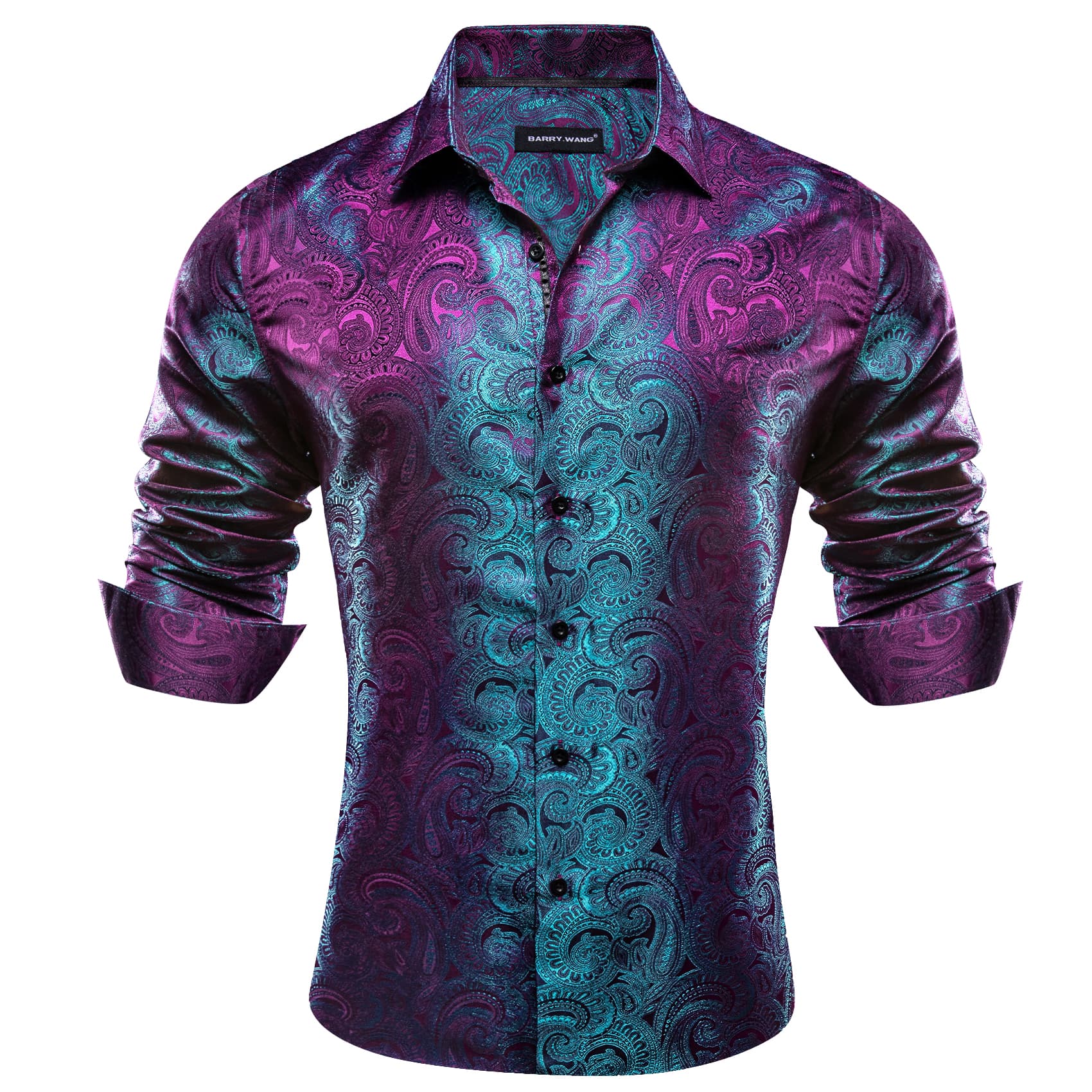 purple shirts for men