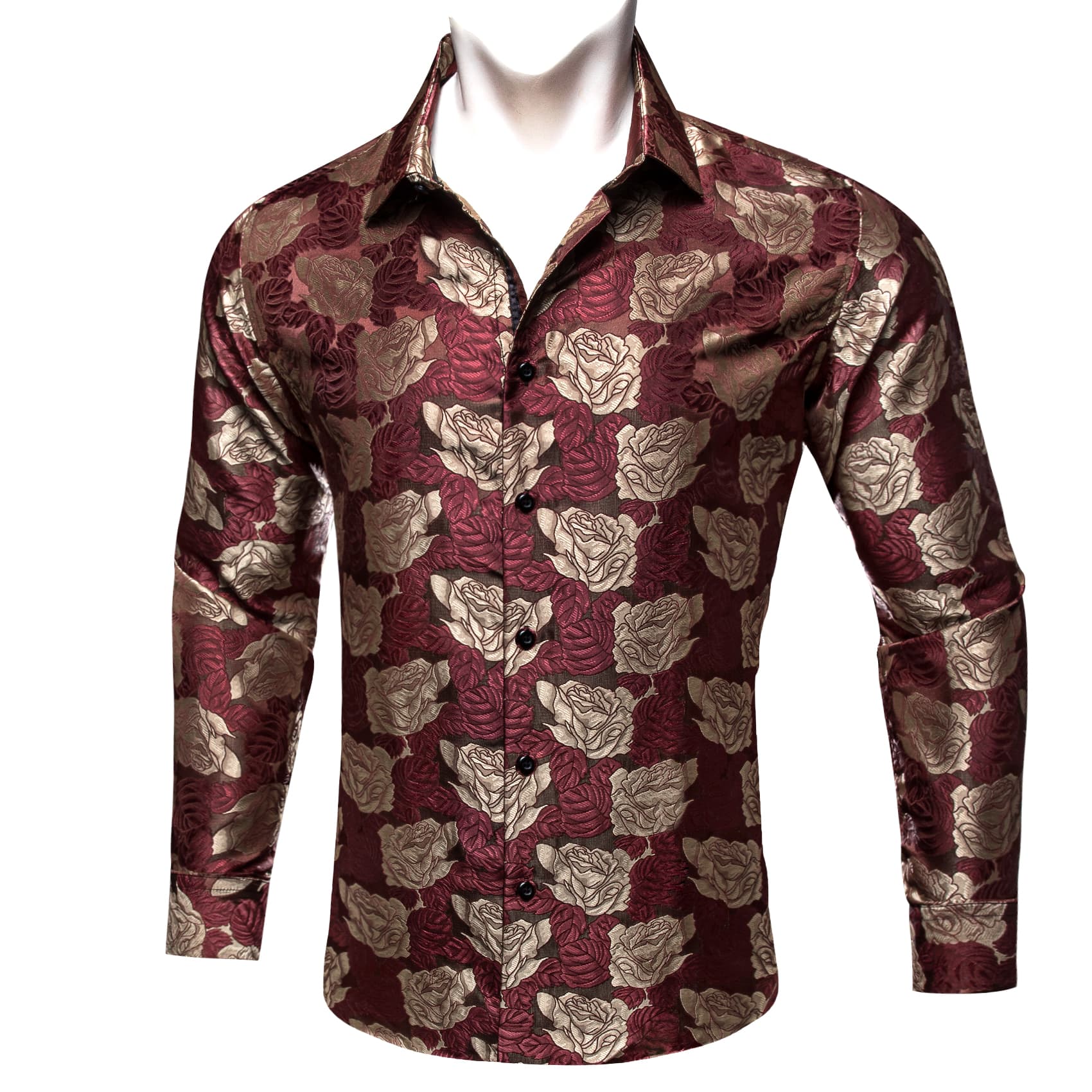 mens silk shirts