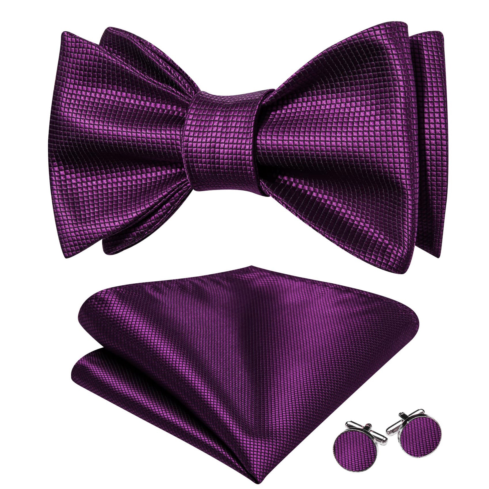 purple bow tie