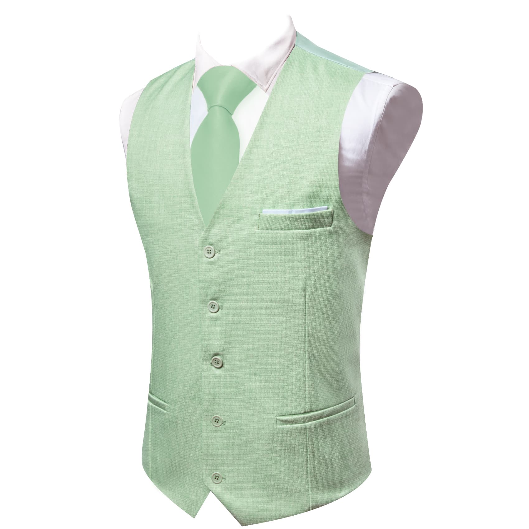 tux with vest green vest mens