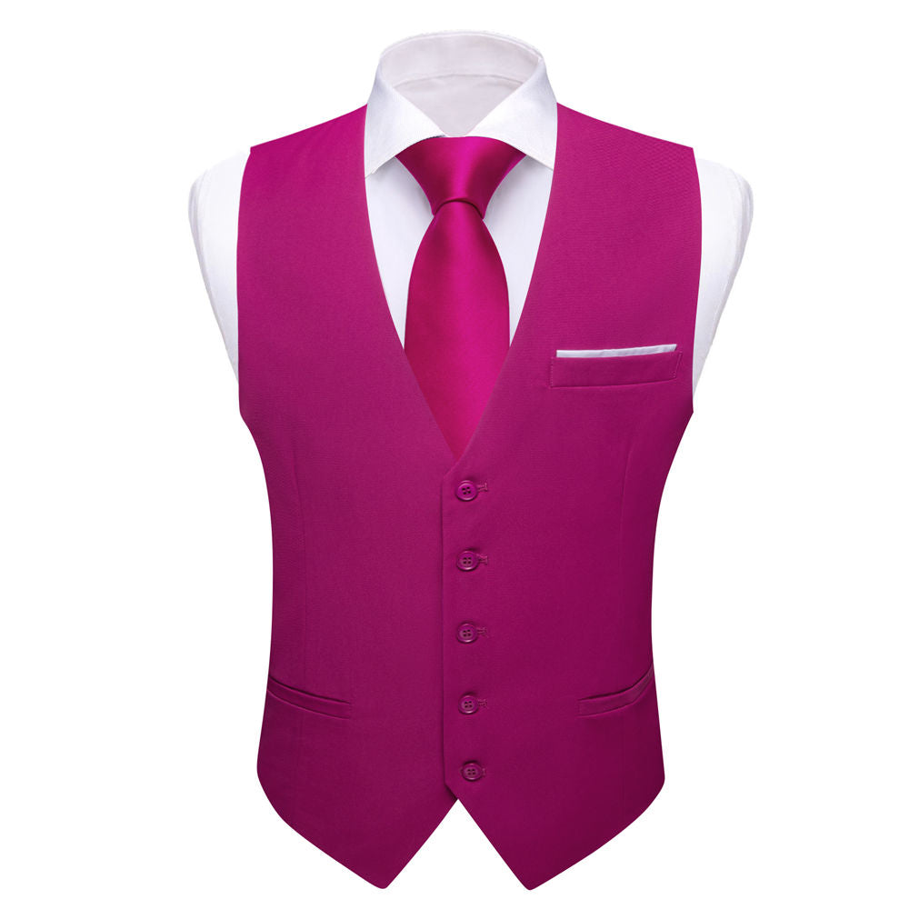 Mens Vest Necktie Set 