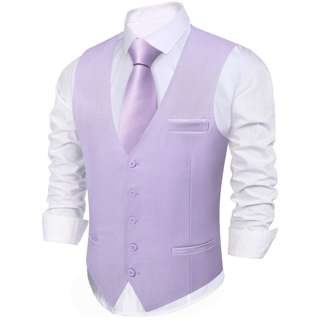 purple suit vest