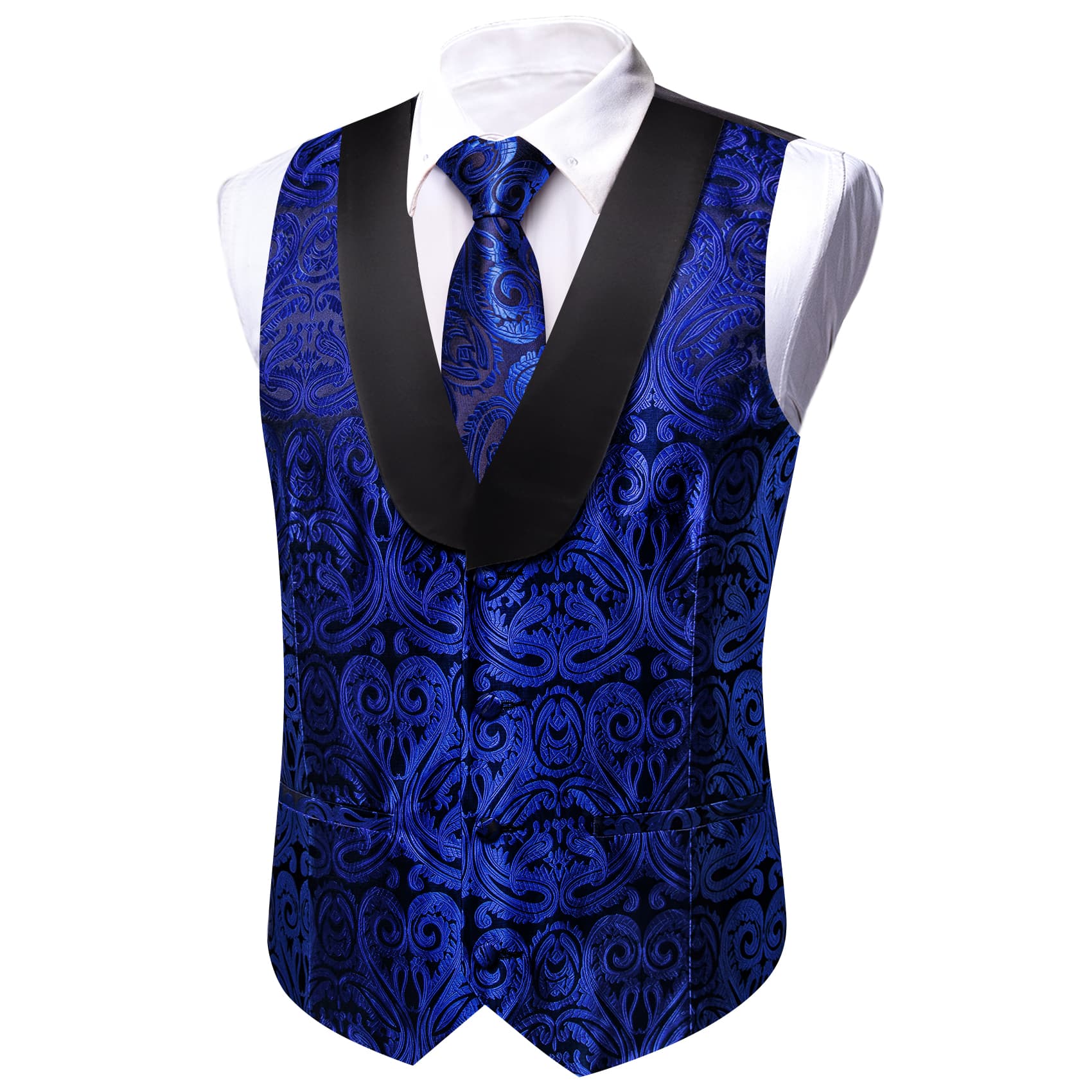 navy blue vest mens