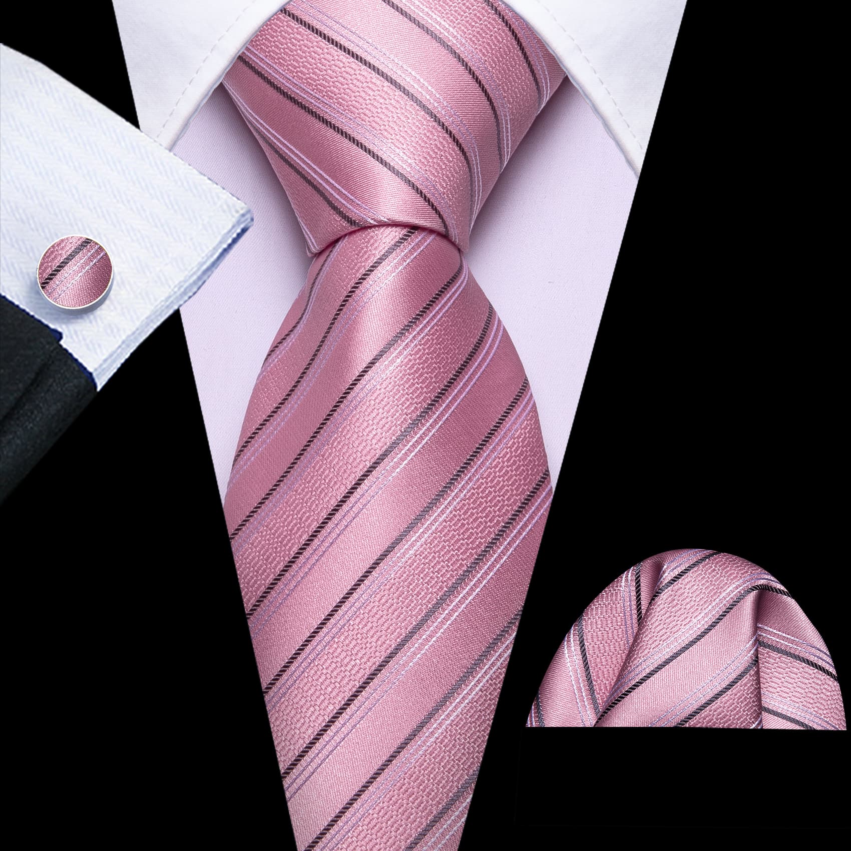 light pink tie