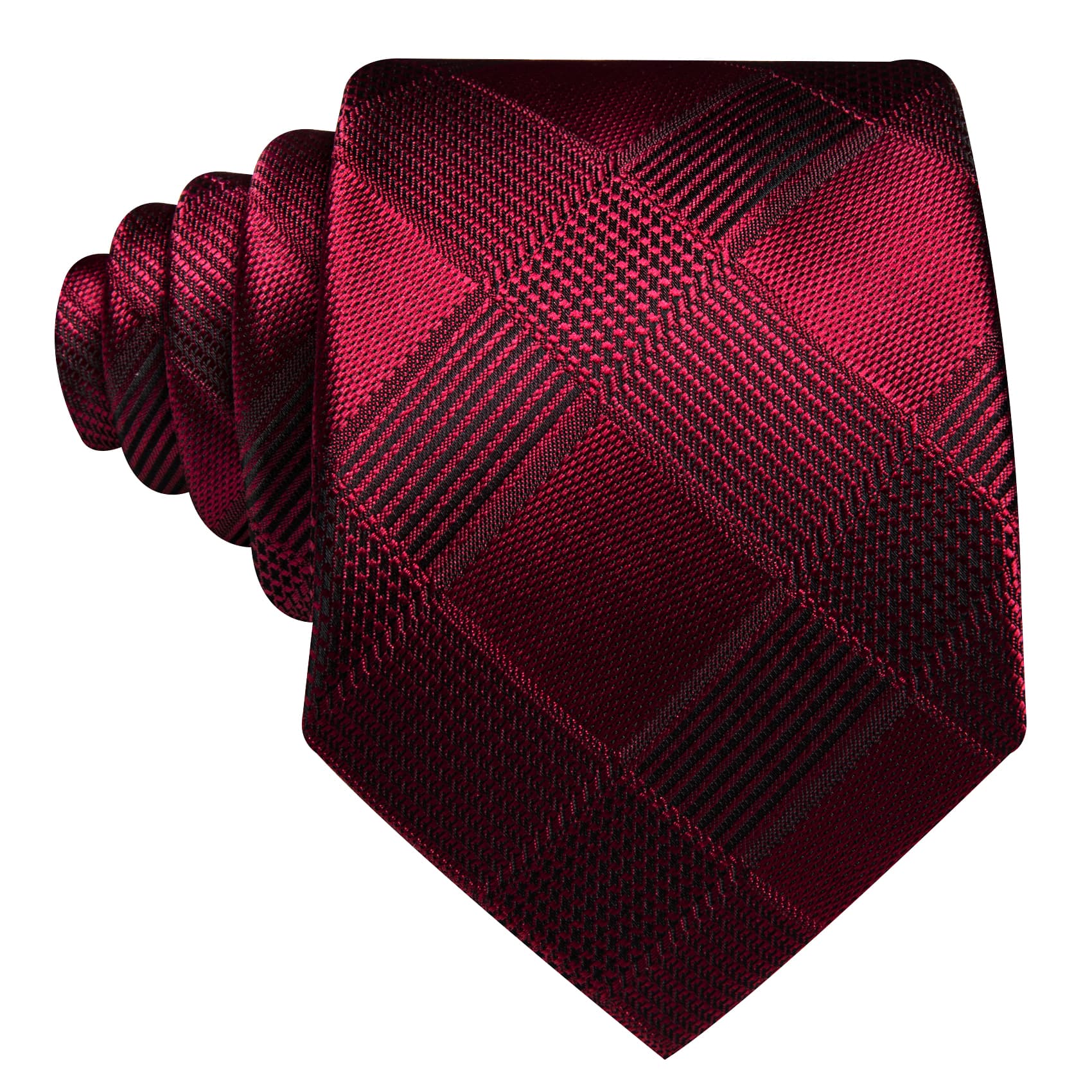 mens burgundy tie modern tie