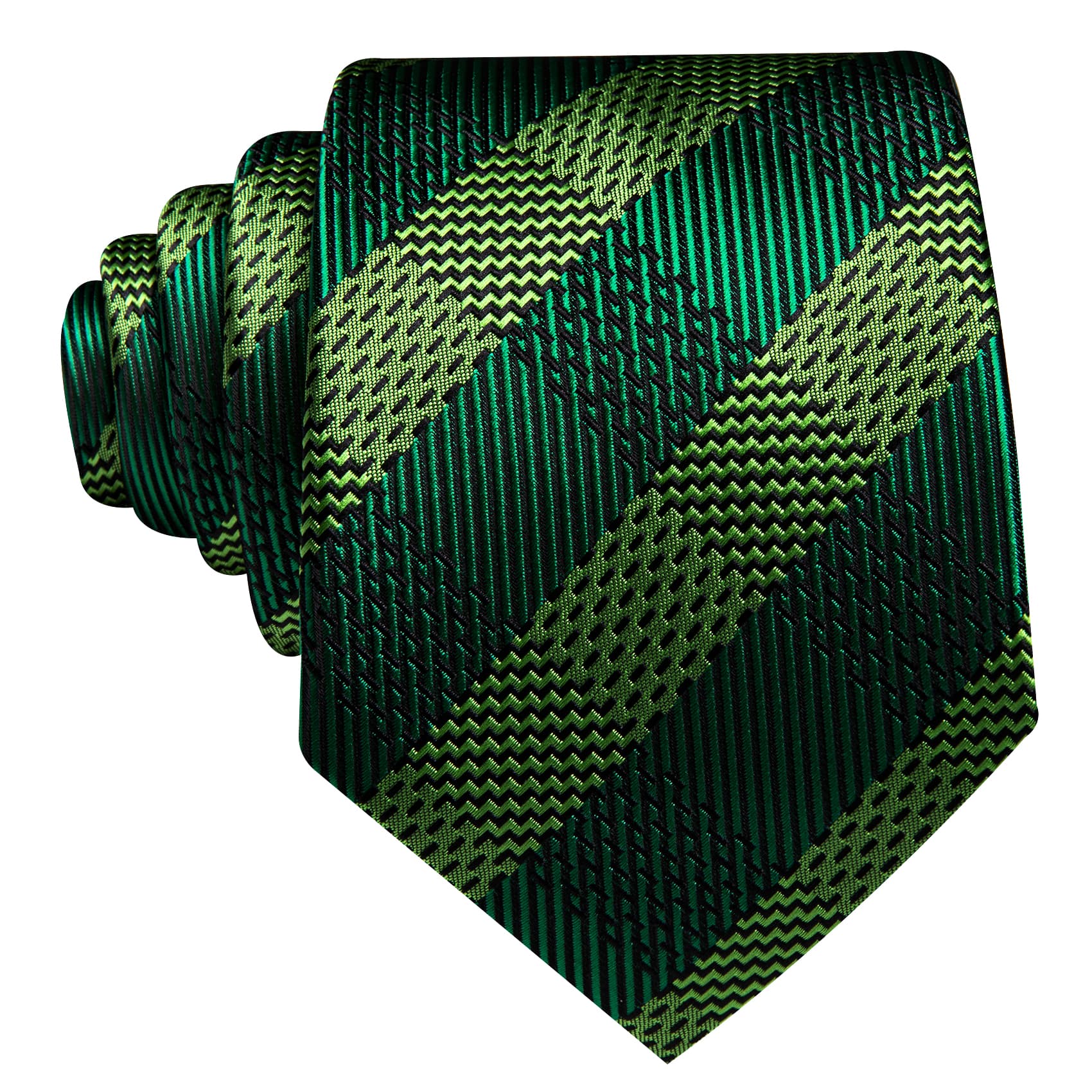 Green necktie