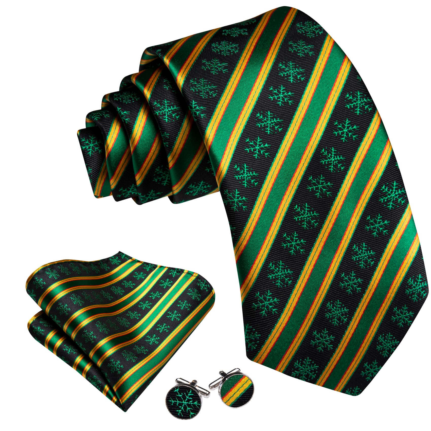 green tie