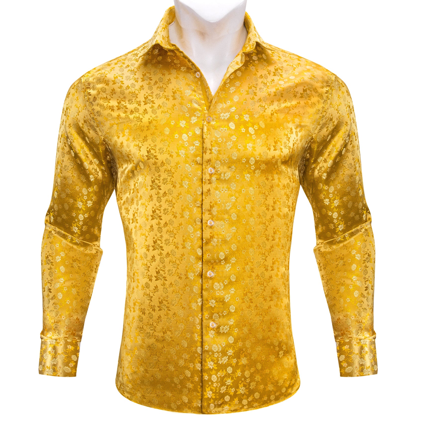 yellow crop top men gold shirts