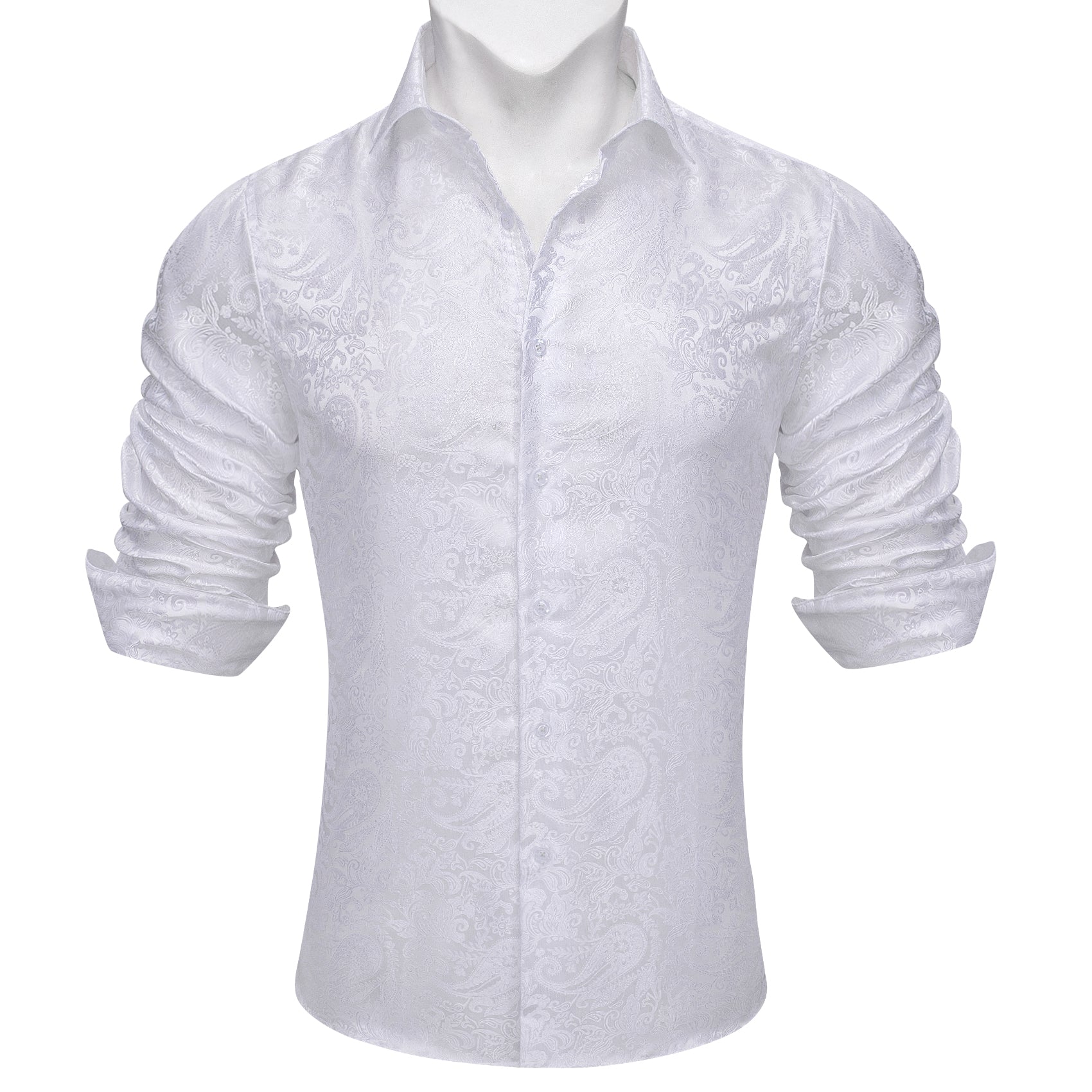 white long sleeve shirt mens