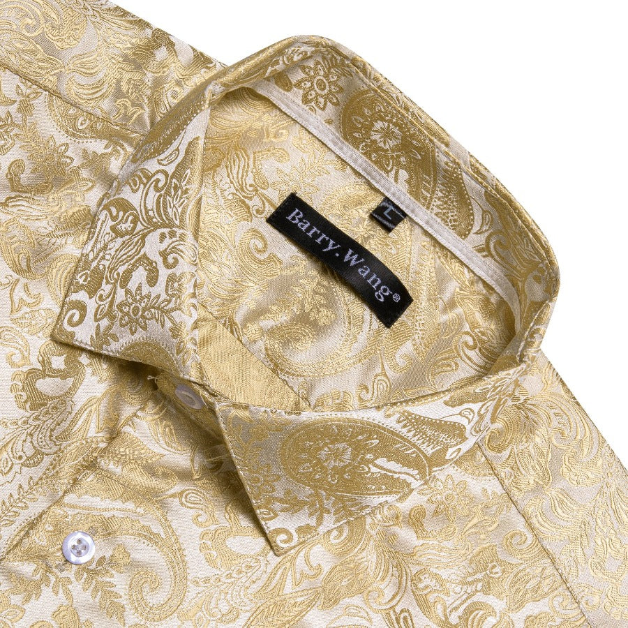 paisley print shirt mens