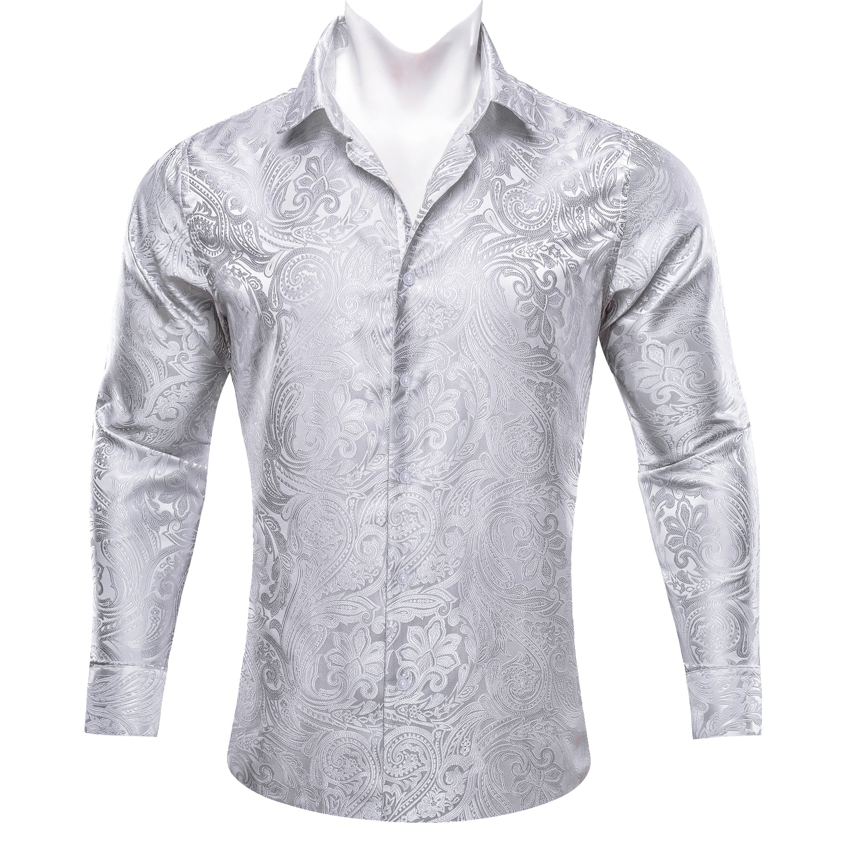 Silver sales grey shirt