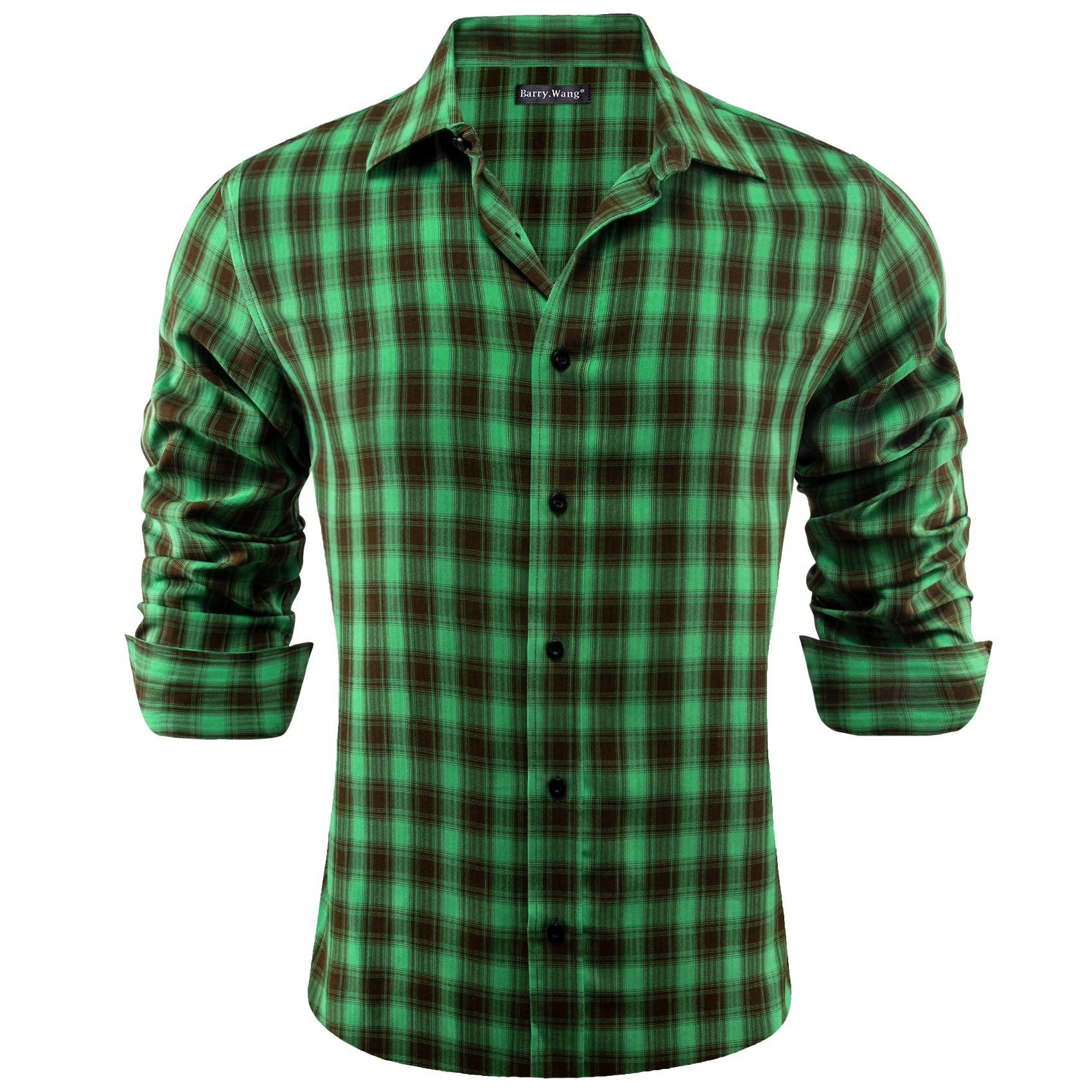  Green Plaid Shirt