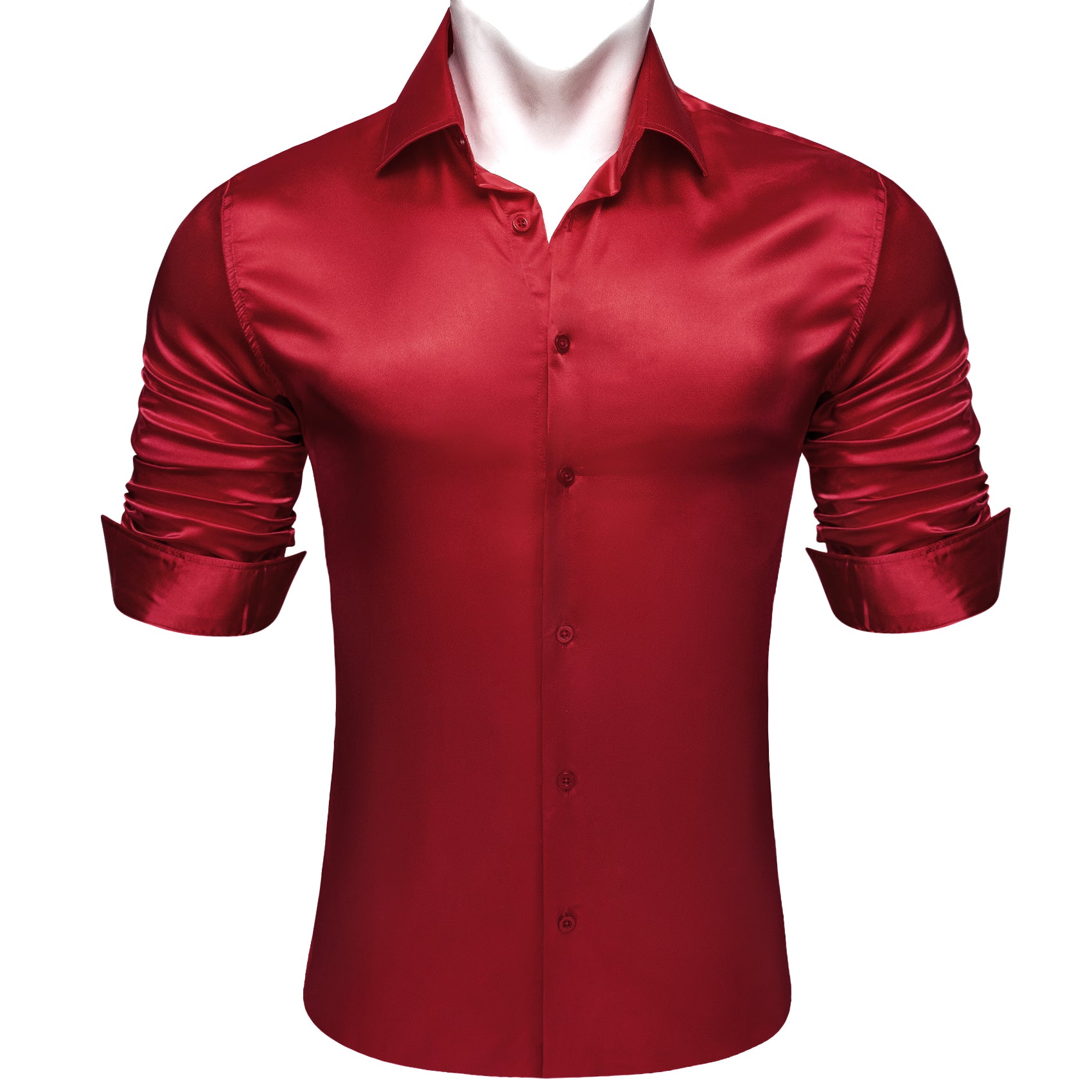 Dark red shirt store mens