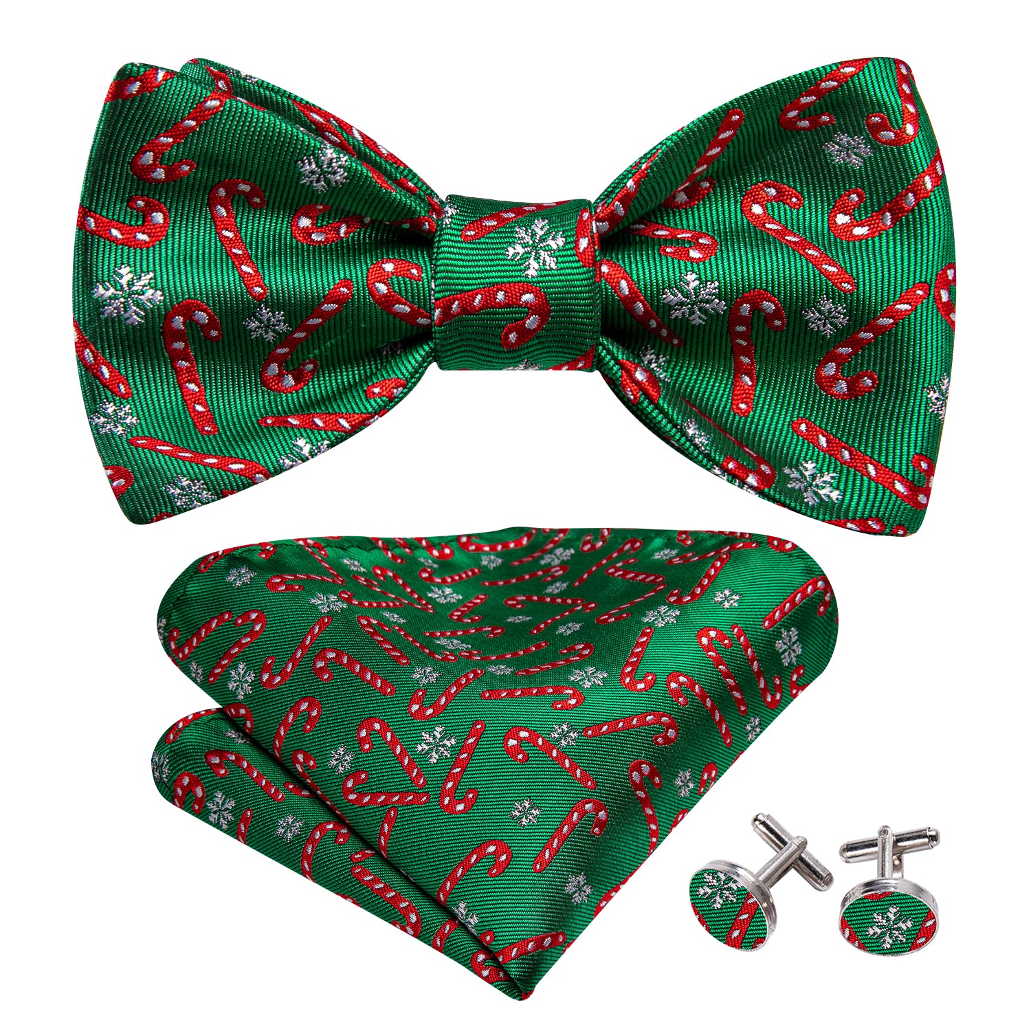 Green Novelty Bowtie Set