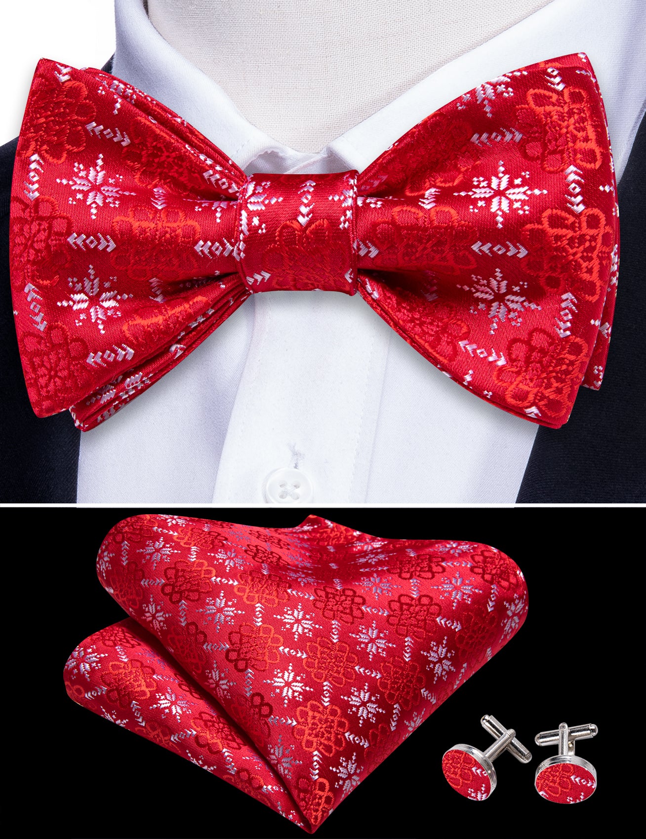 red bow tie