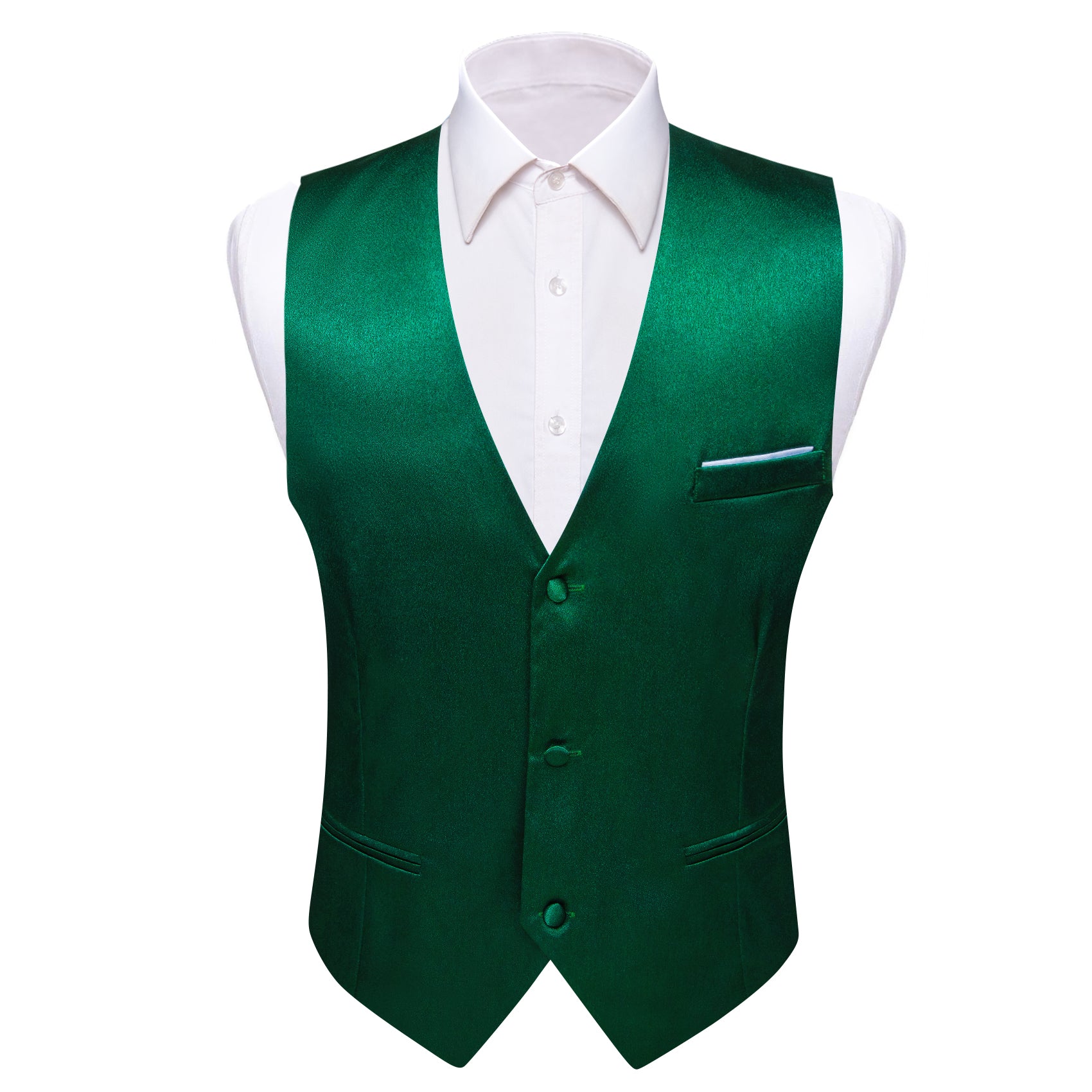 green and black vest