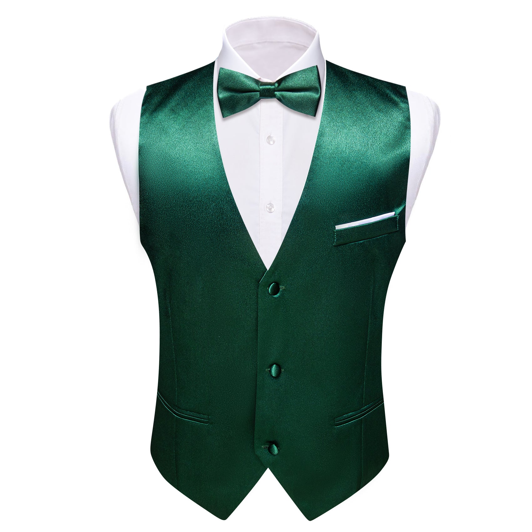 dark green mens vest