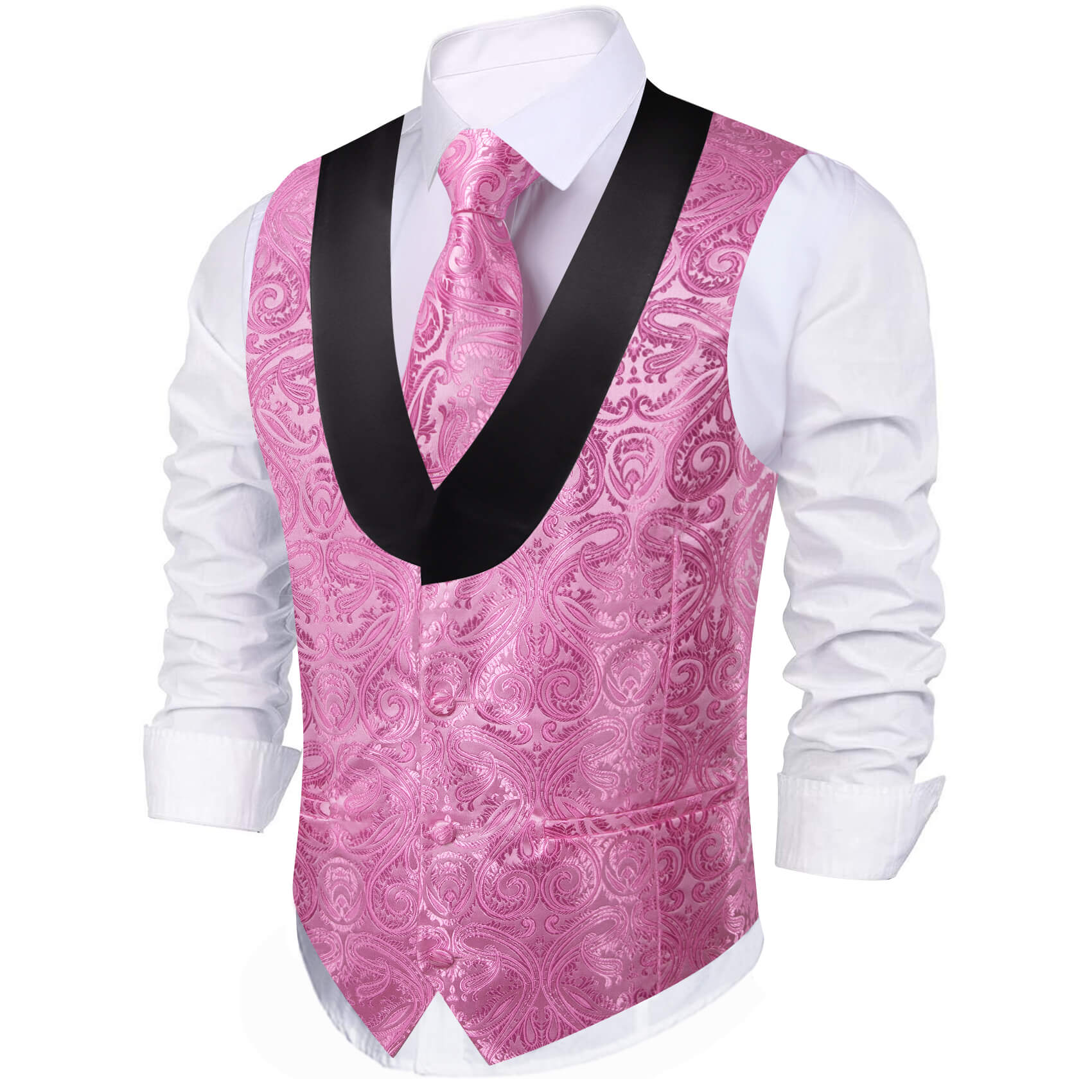 pink vest jacket