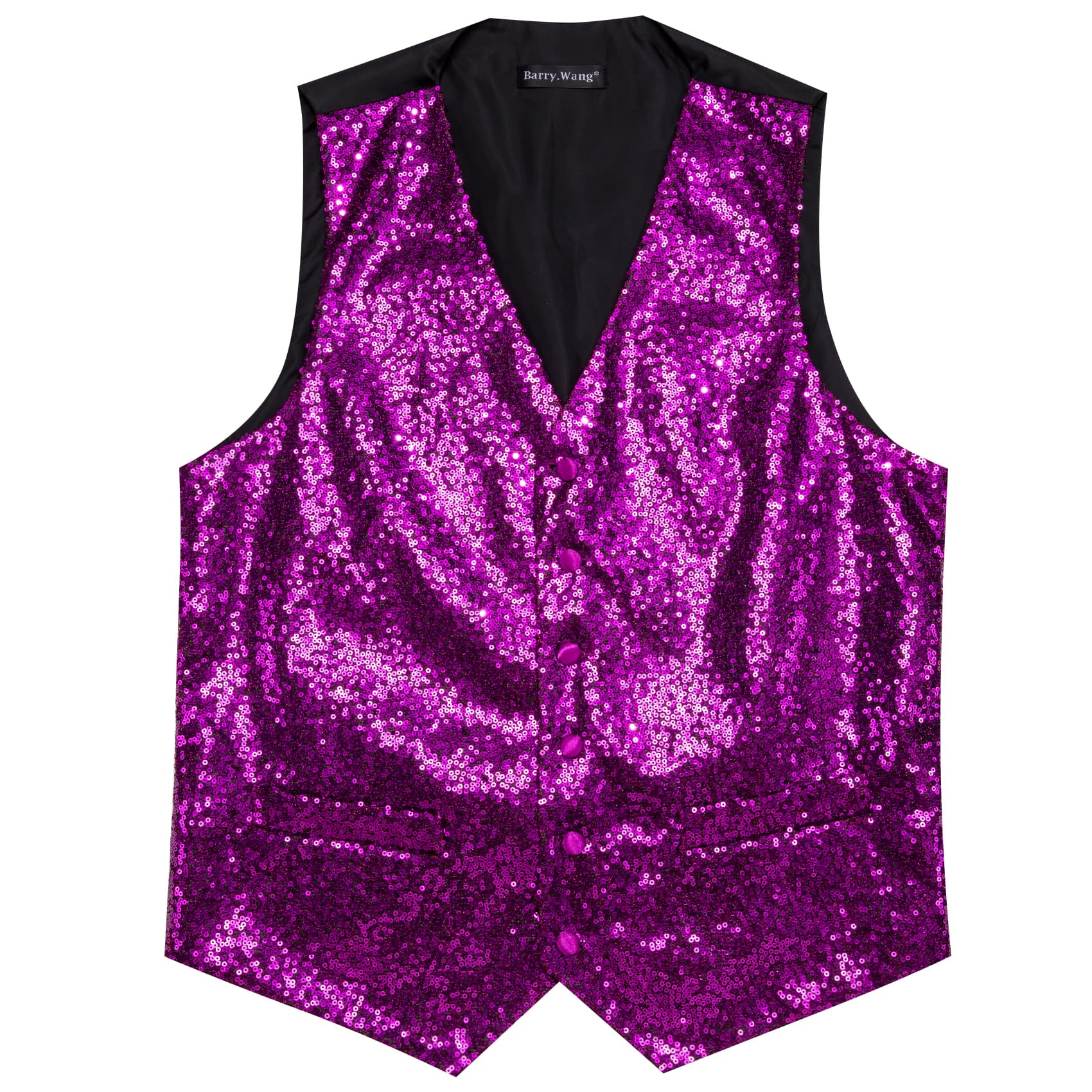 school vest sequin waistcoat  bow tie suit purple vest for men