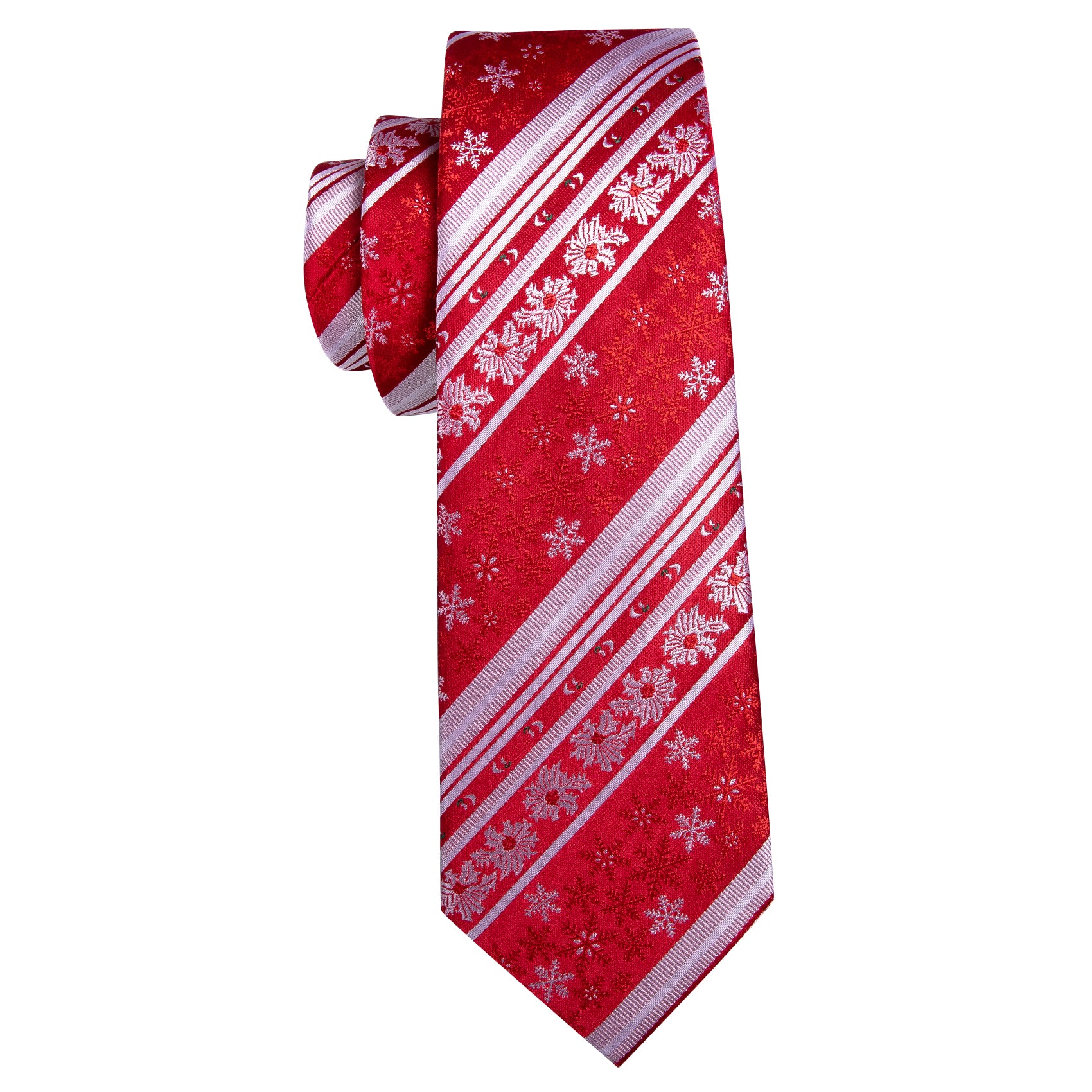 red suit tie holiday party tie