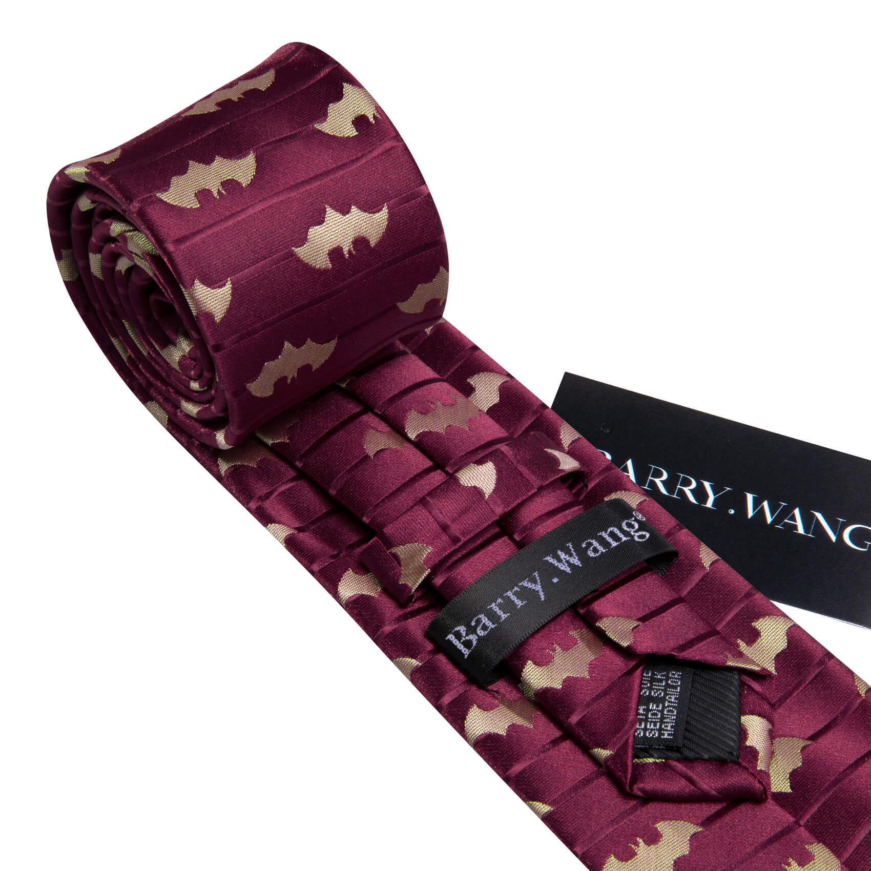 dark burgundy tie