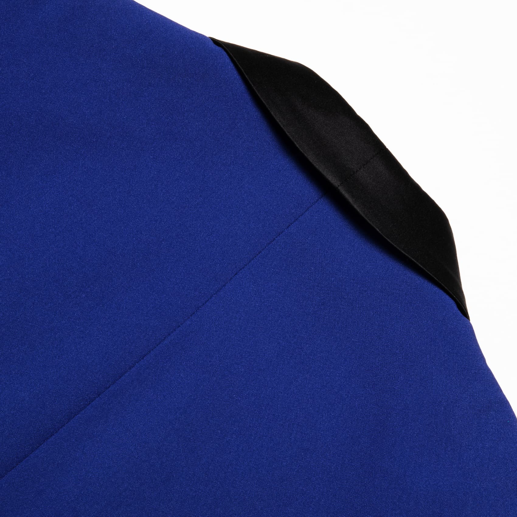 Men's Top Black Shawl Lapel Royal Blue Suit Formal Blazer