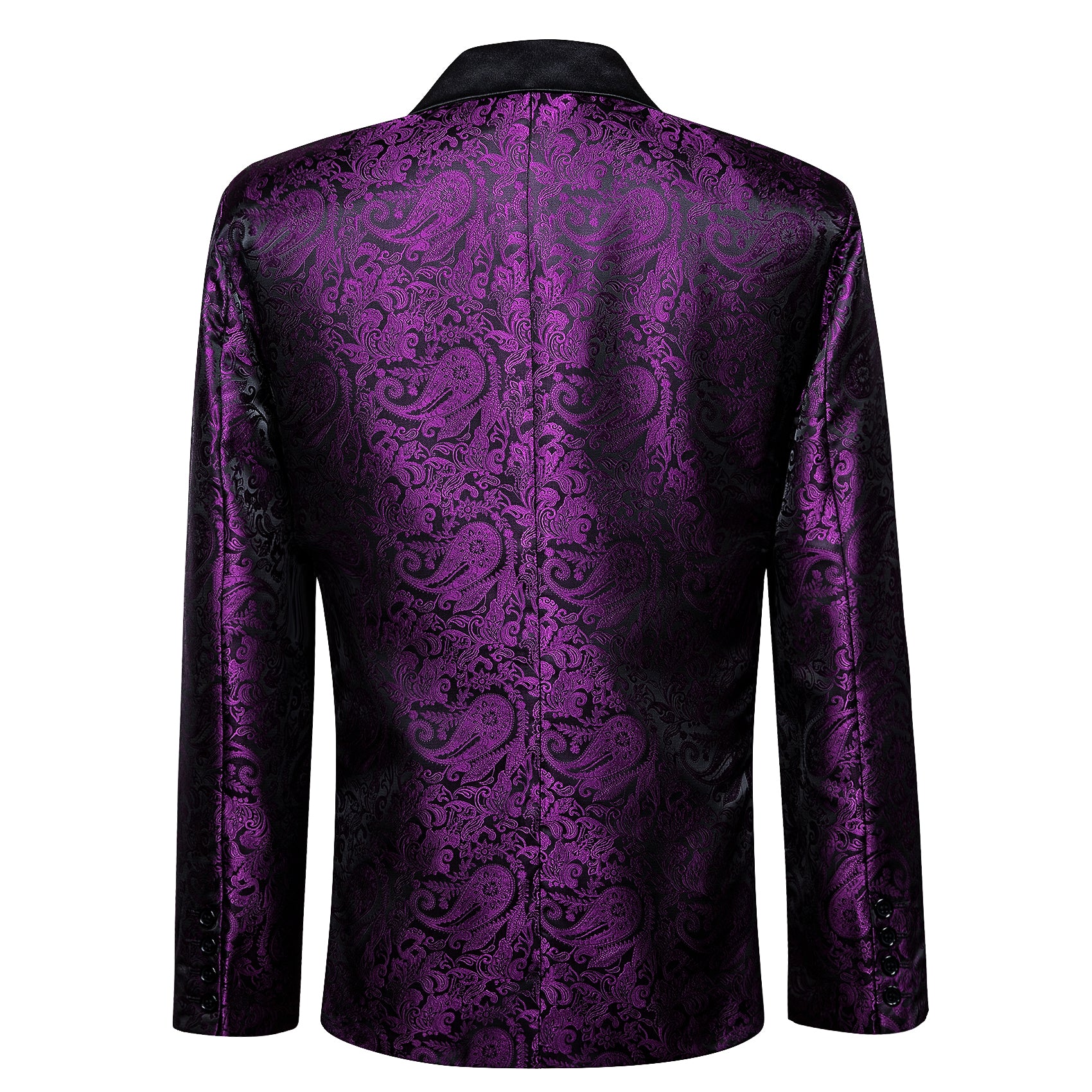 Purple paisley blazer best sale