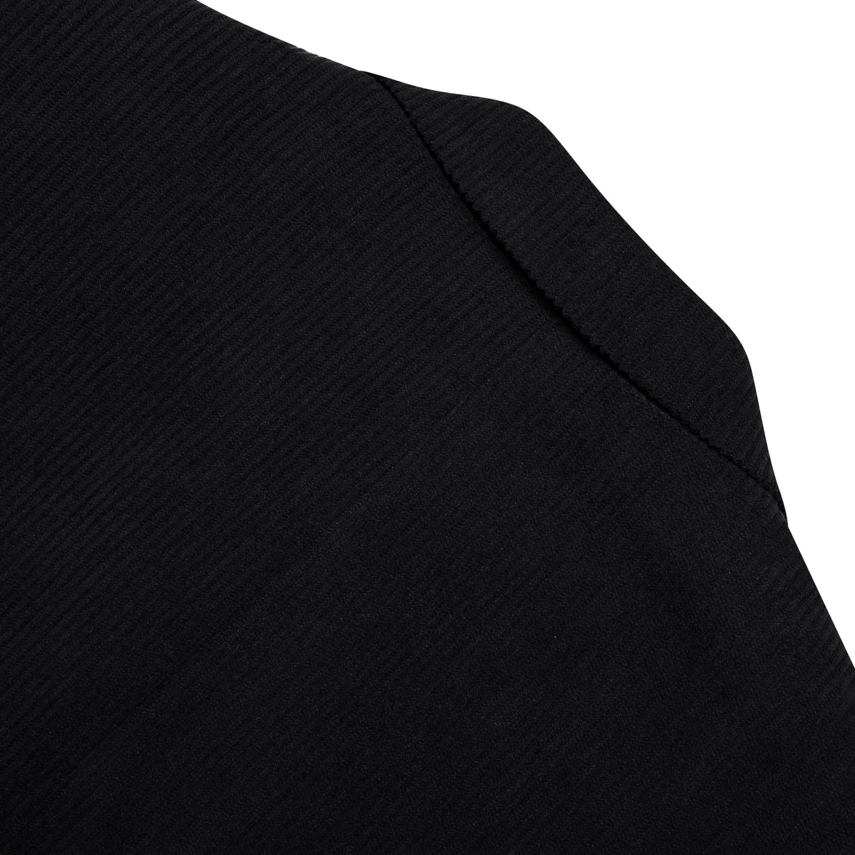 Black Wedding Suit Solid Mens Notched Lapel Corduroy Top