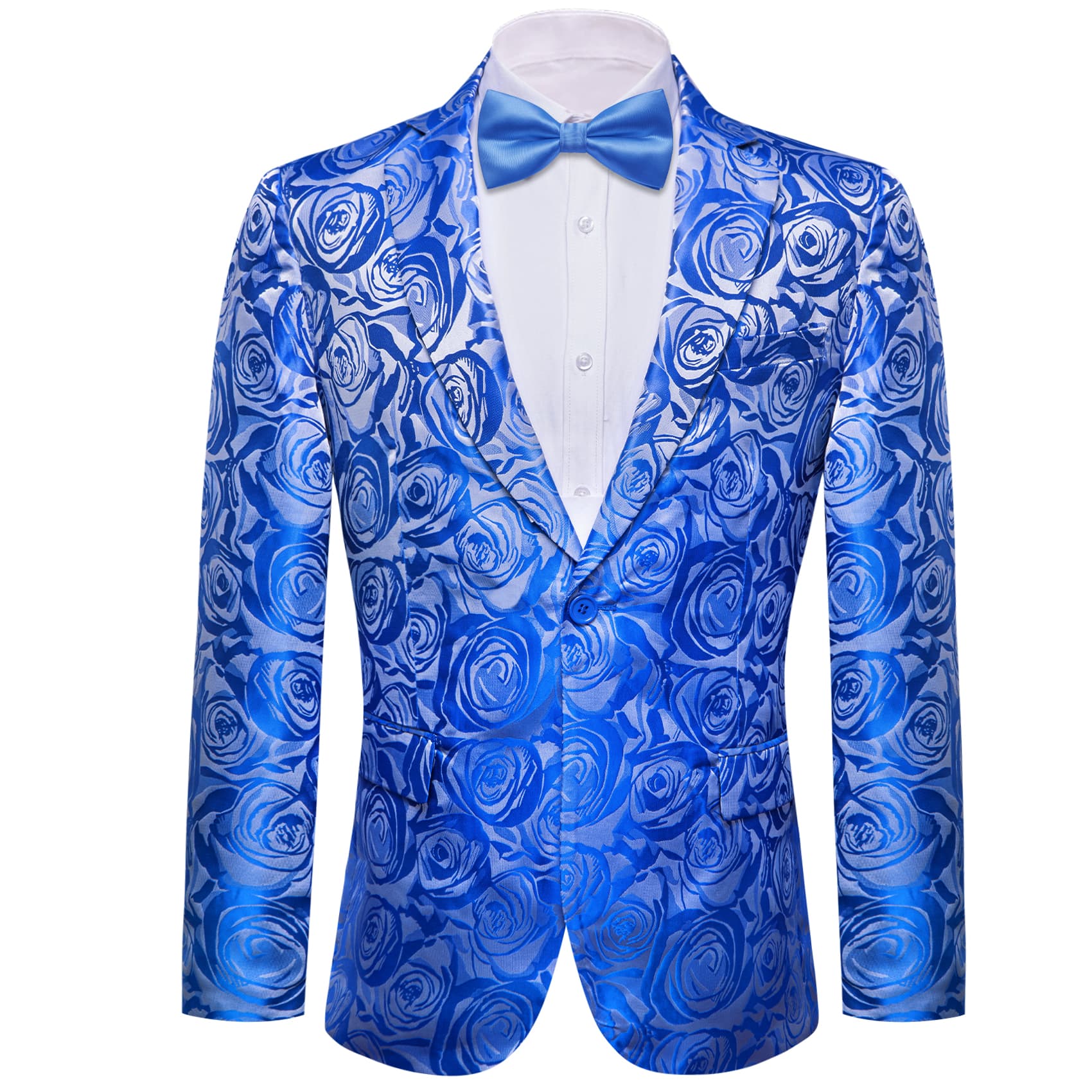 mens blue suit