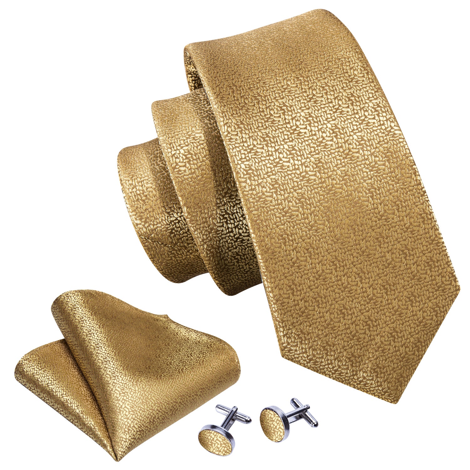 History Of Gold Tie, Pocket Square and Cufflinks – Sophisticated Gentlemen