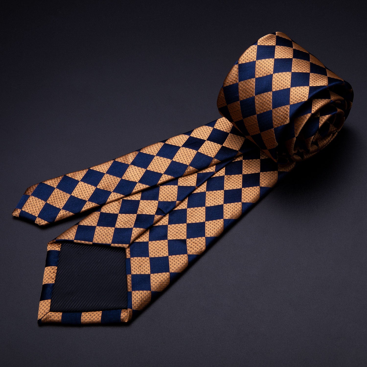 burnt orange necktie