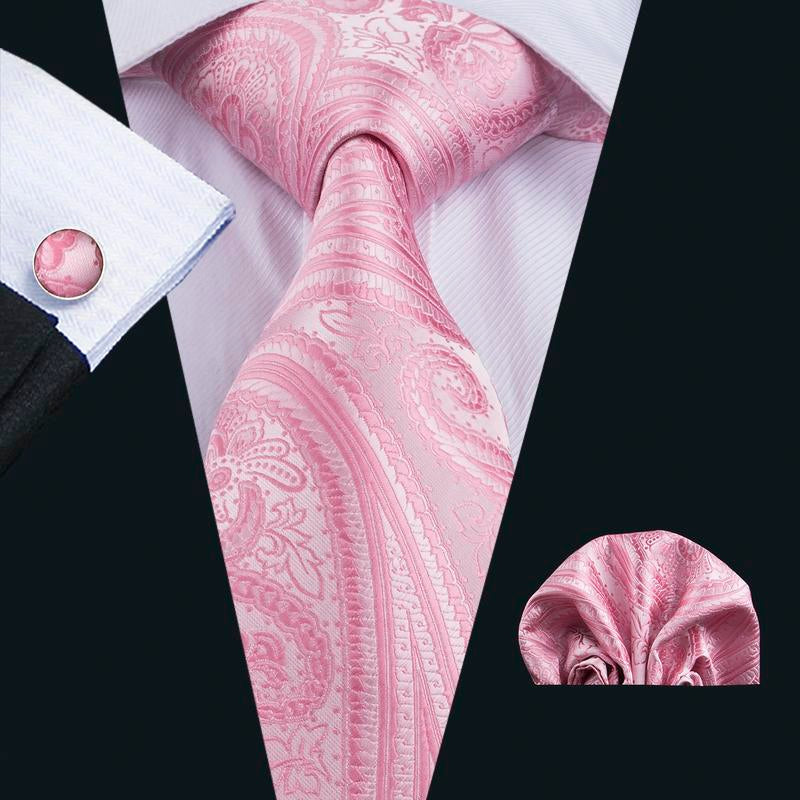 pink ties for men