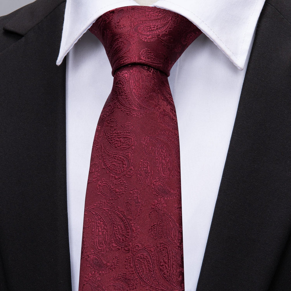 Burgundy Necktie