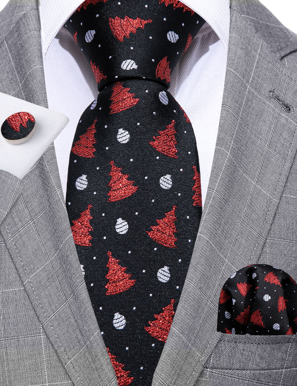 black christmas tie