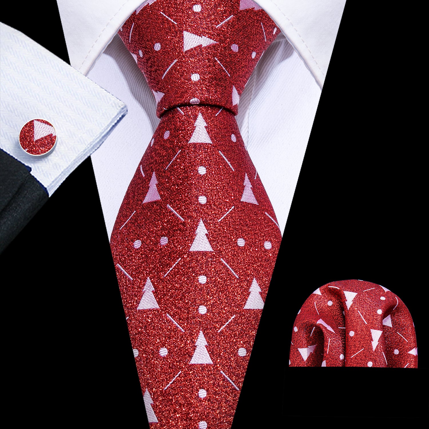 red necktie