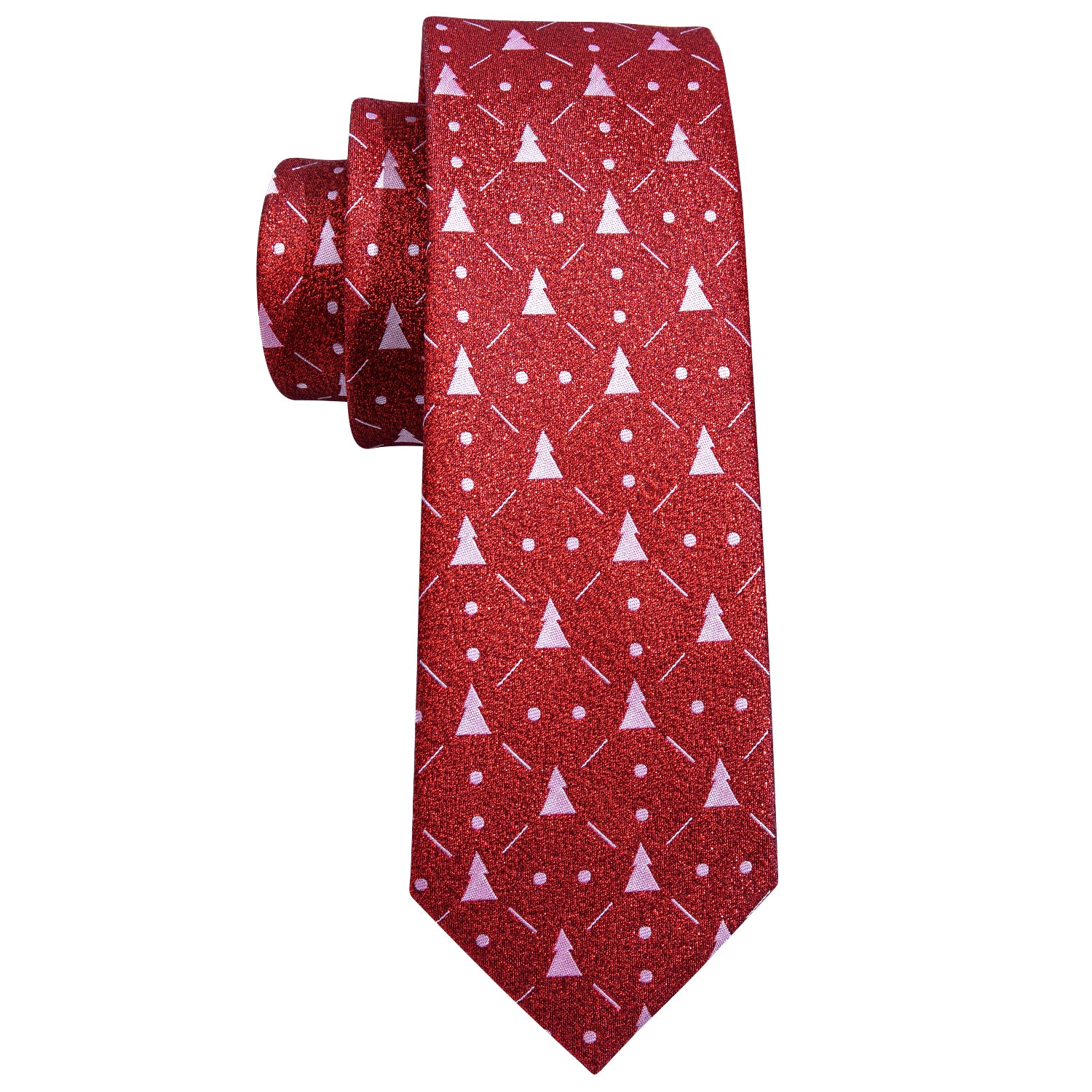 red silk necktie for men suit jacket