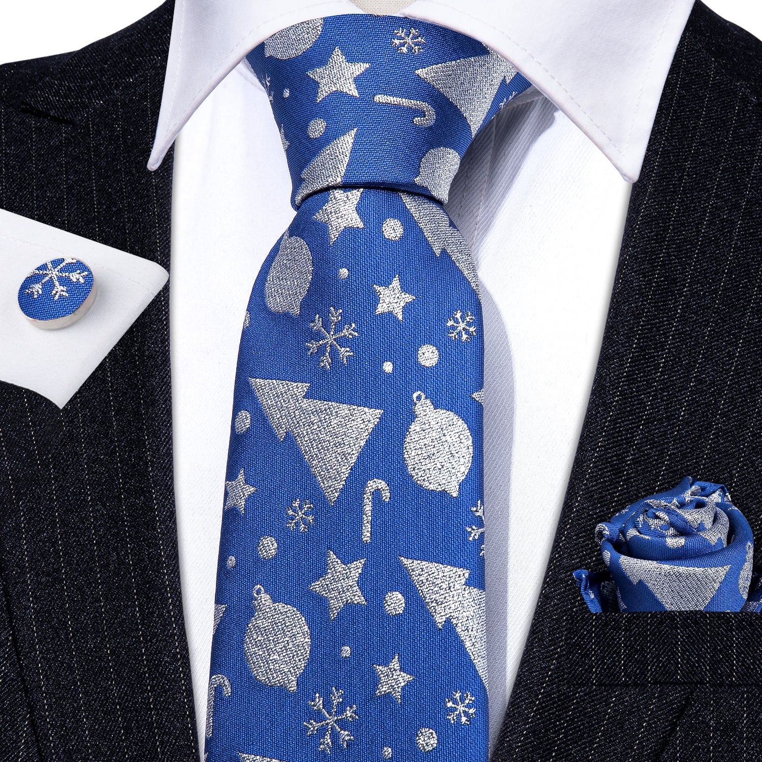 mens blue necktie