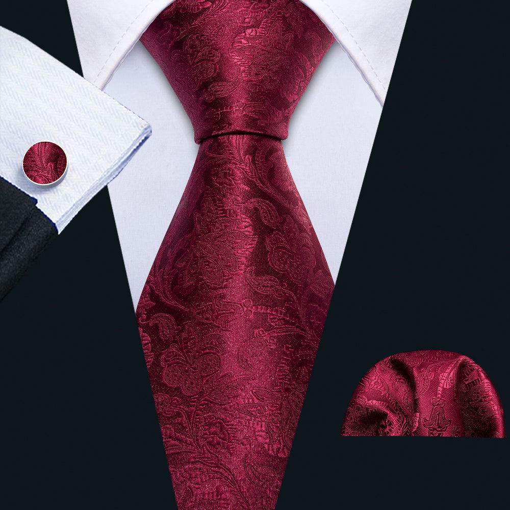 Burgundy Necktie