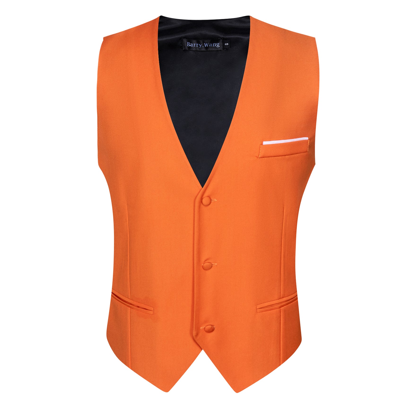 men orange vest