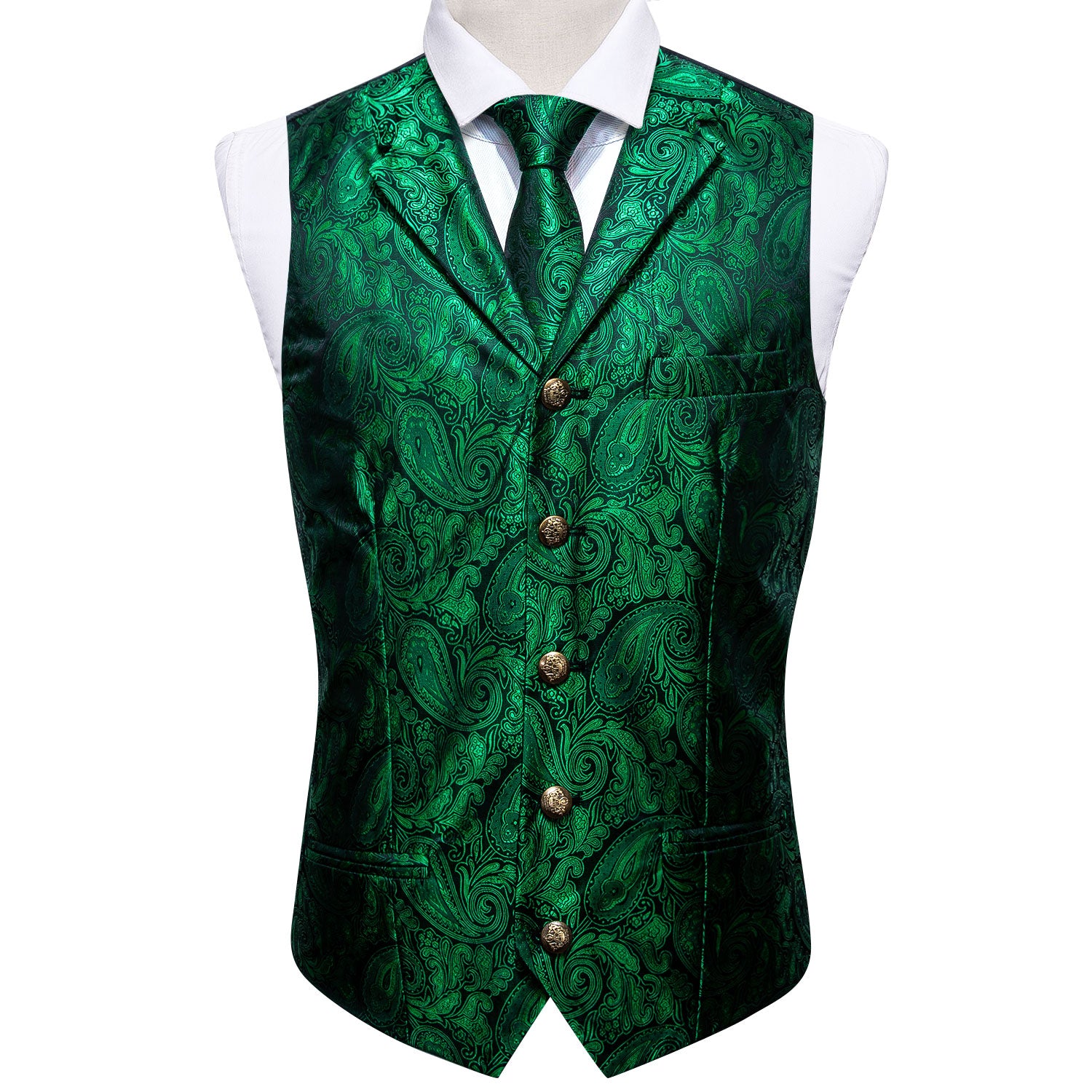 green vest outfits