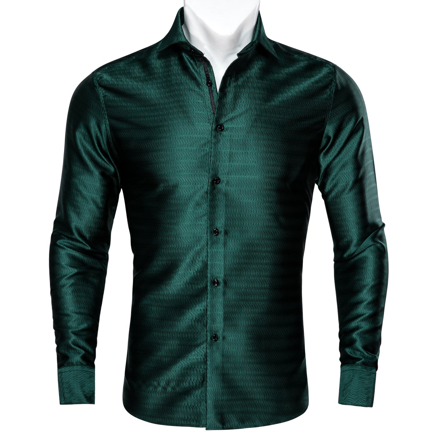 green button up shirt